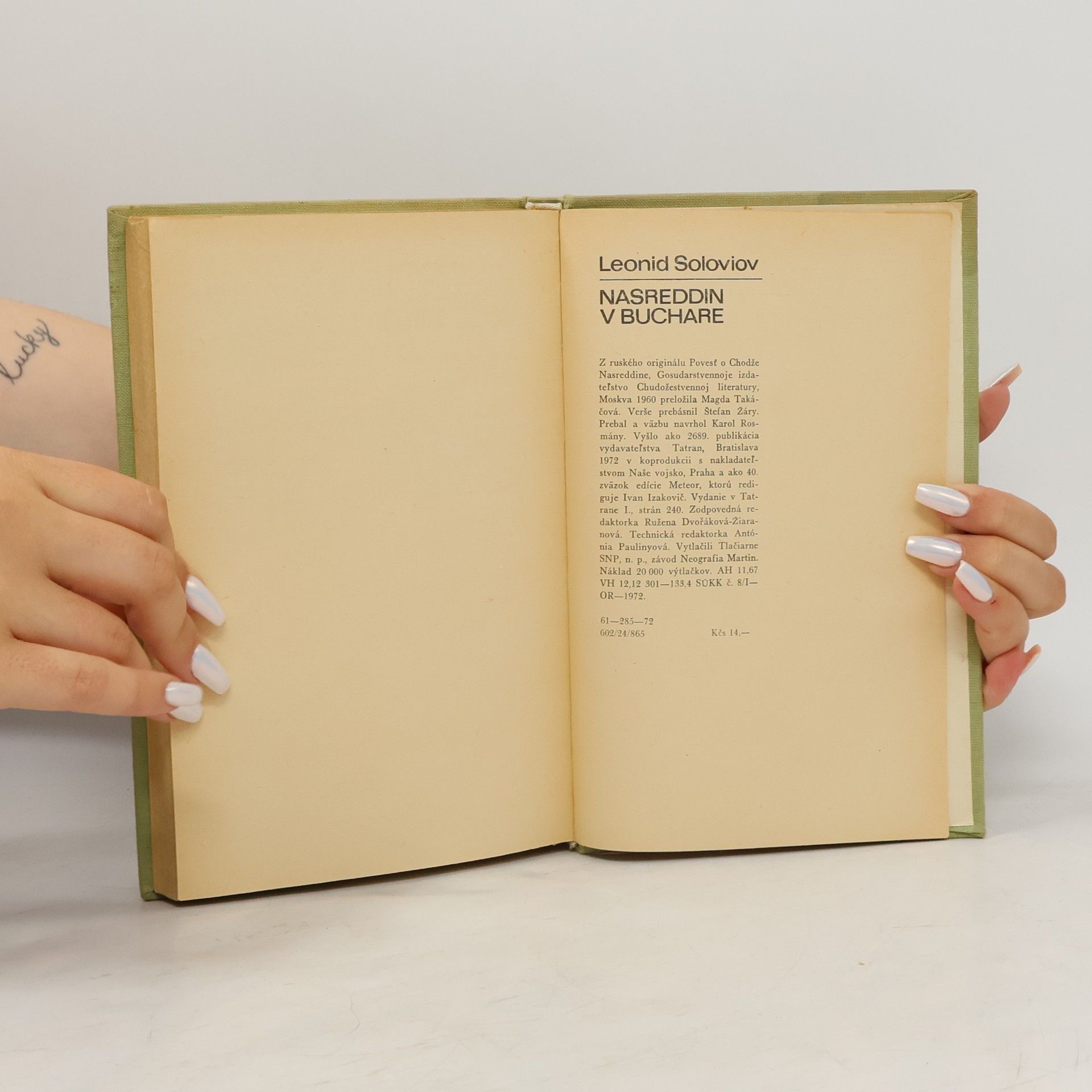 Magda Takáčová Nasreddin v Buchare