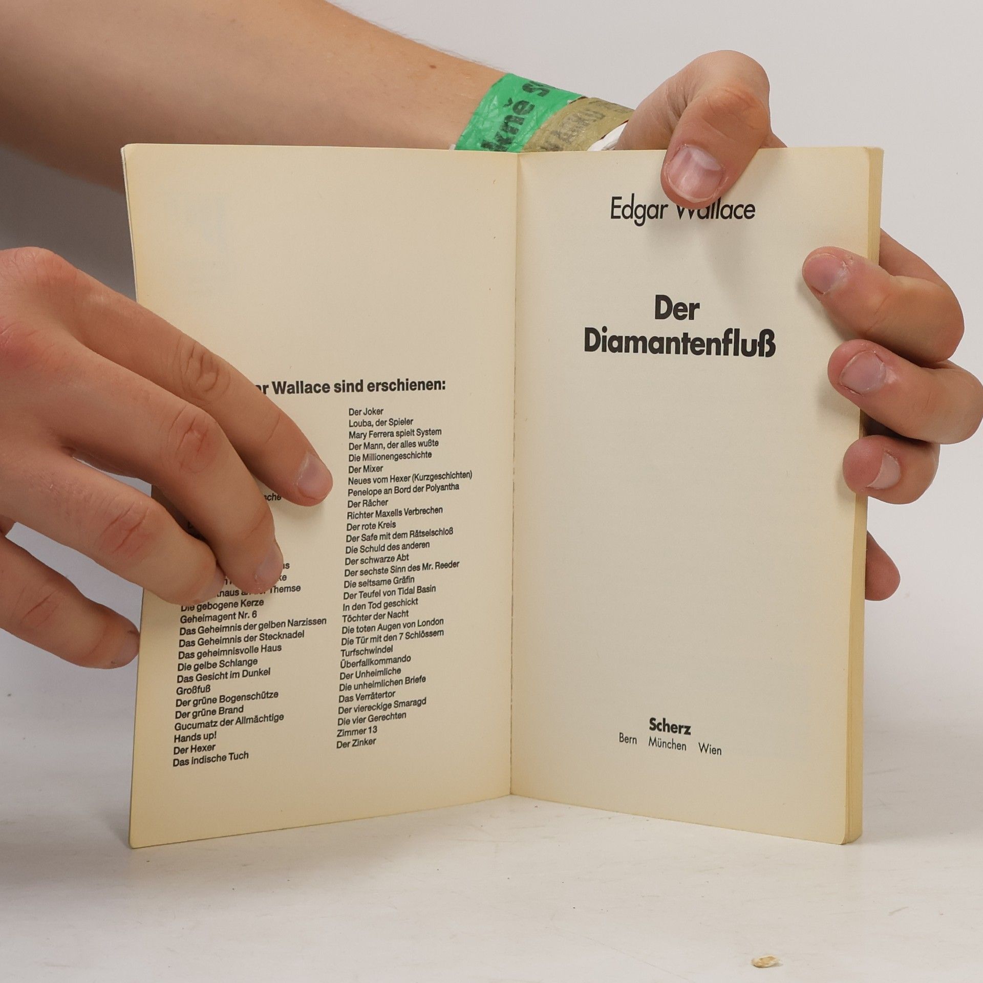 Edgar Wallace Der Diamantenfluß.