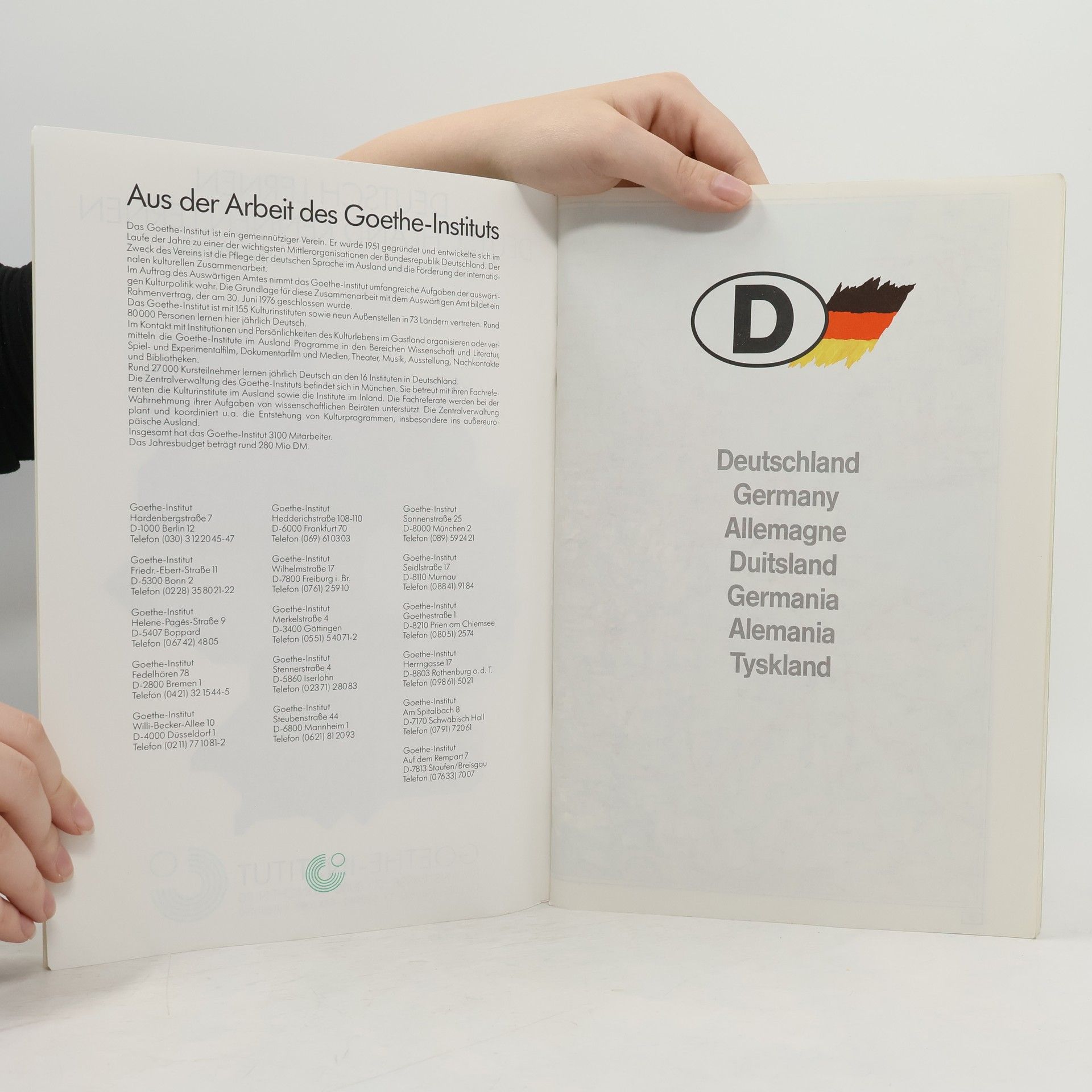 Collectif d'auteurs Deutsch lernen Deutschland kennenlernen