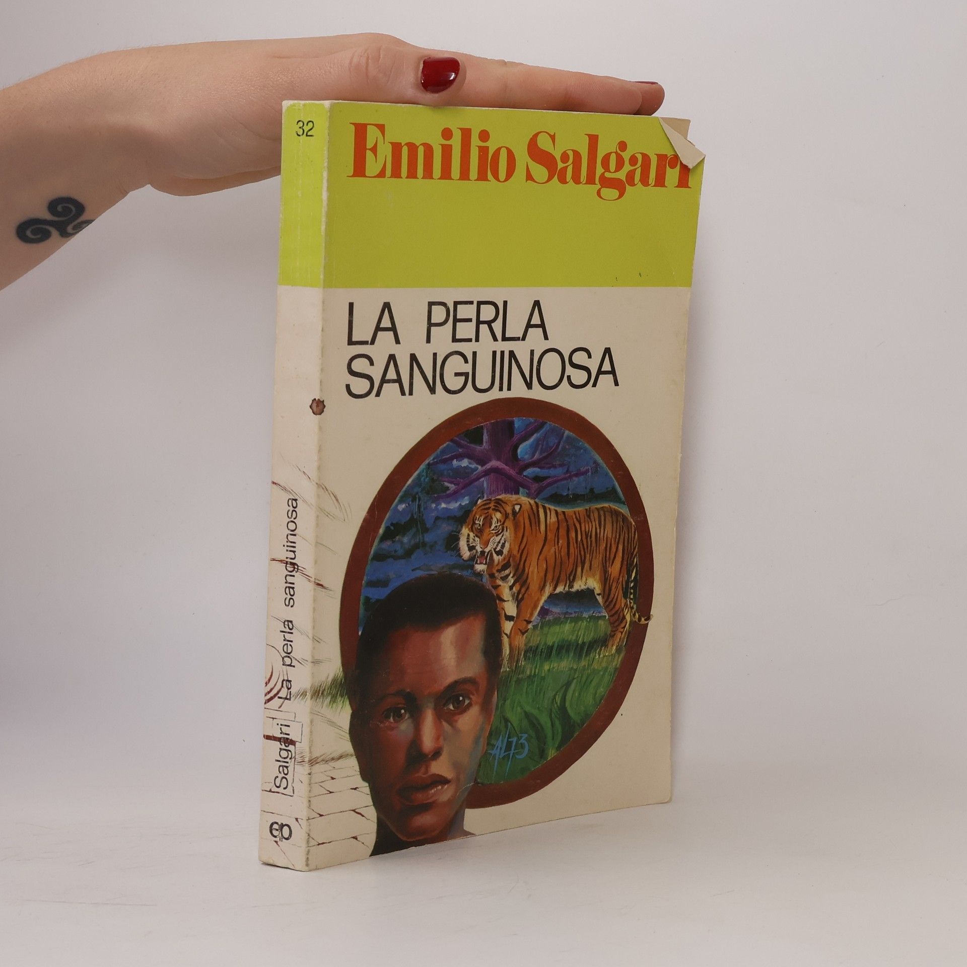 Emilio Salgari La Perla Sanguinosa
