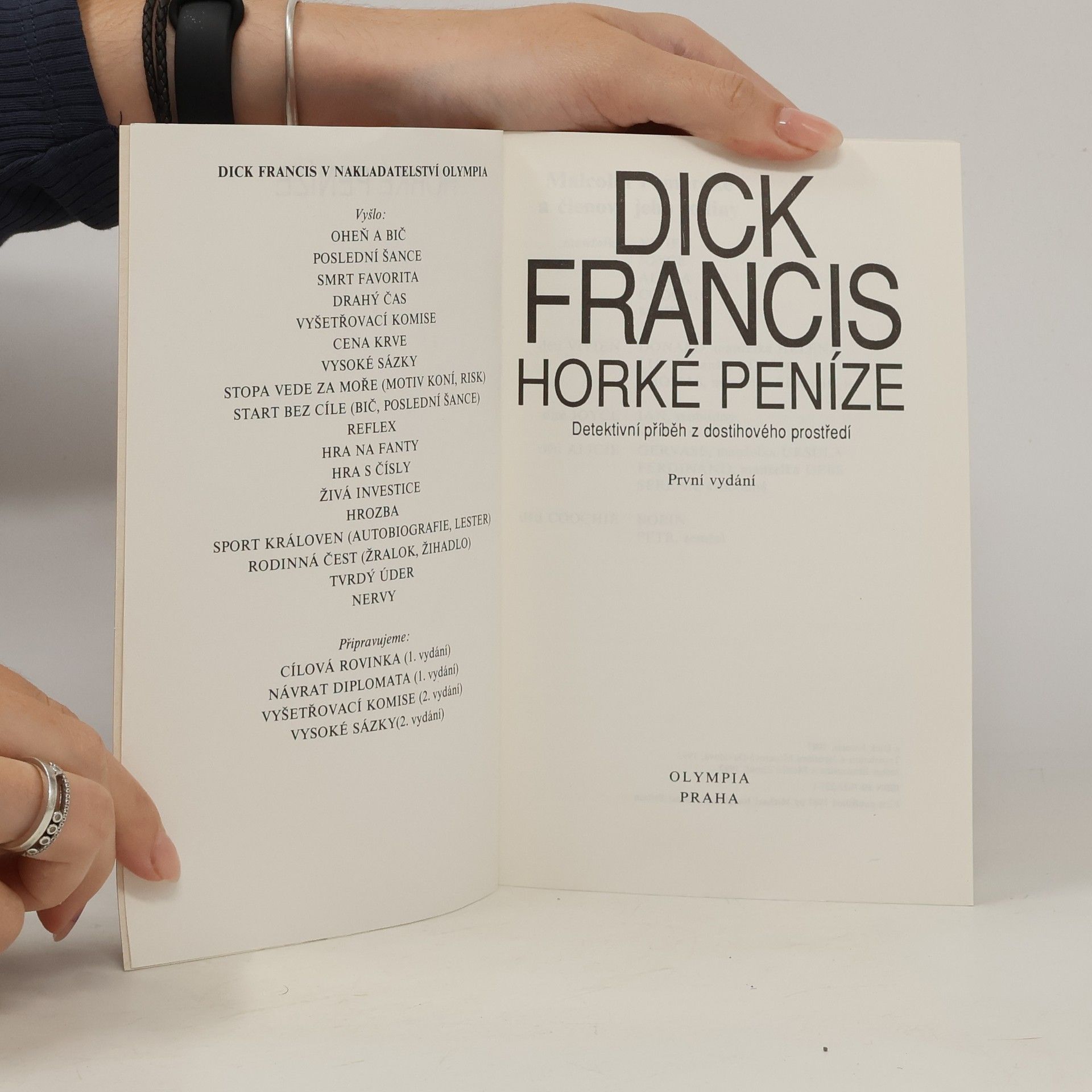 Dick Francis Horké peníze