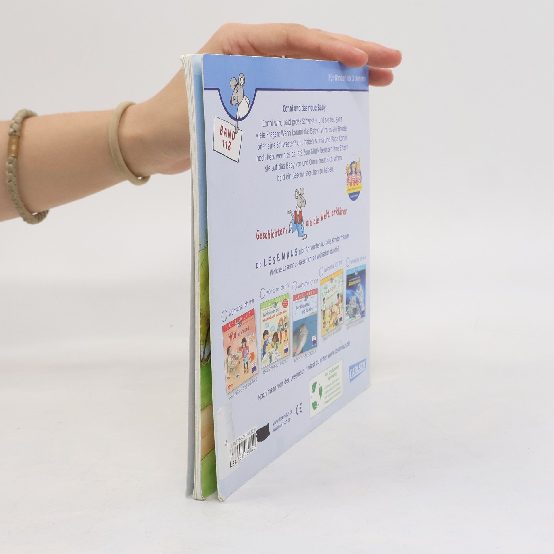 Liane Schneider LESEMAUS 118: Conni und das neue Baby