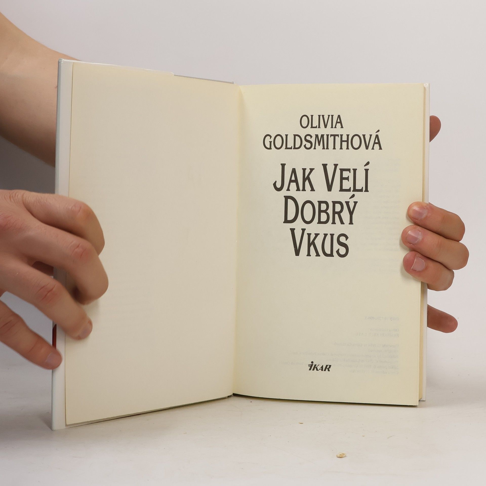Olivia Goldsmit Jak velí dobrý vkus