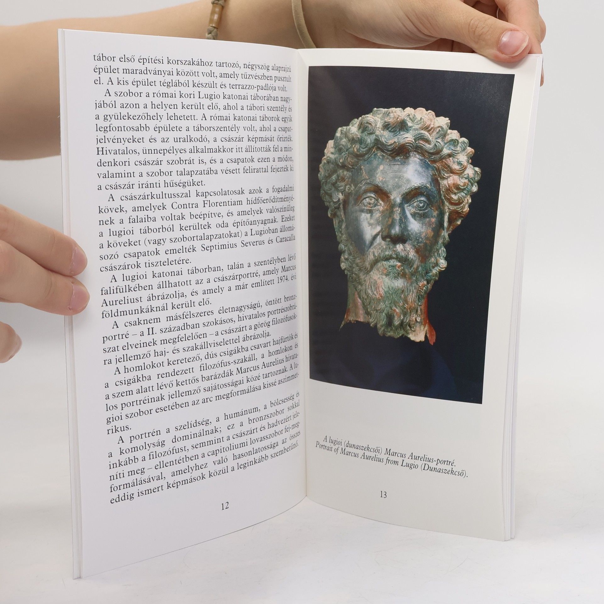 Borbála Maráz Marcus Aurelius: Bronz császárportré a római kori Lugióból / Bronze Emperor-Portrait from the Roman Lugio