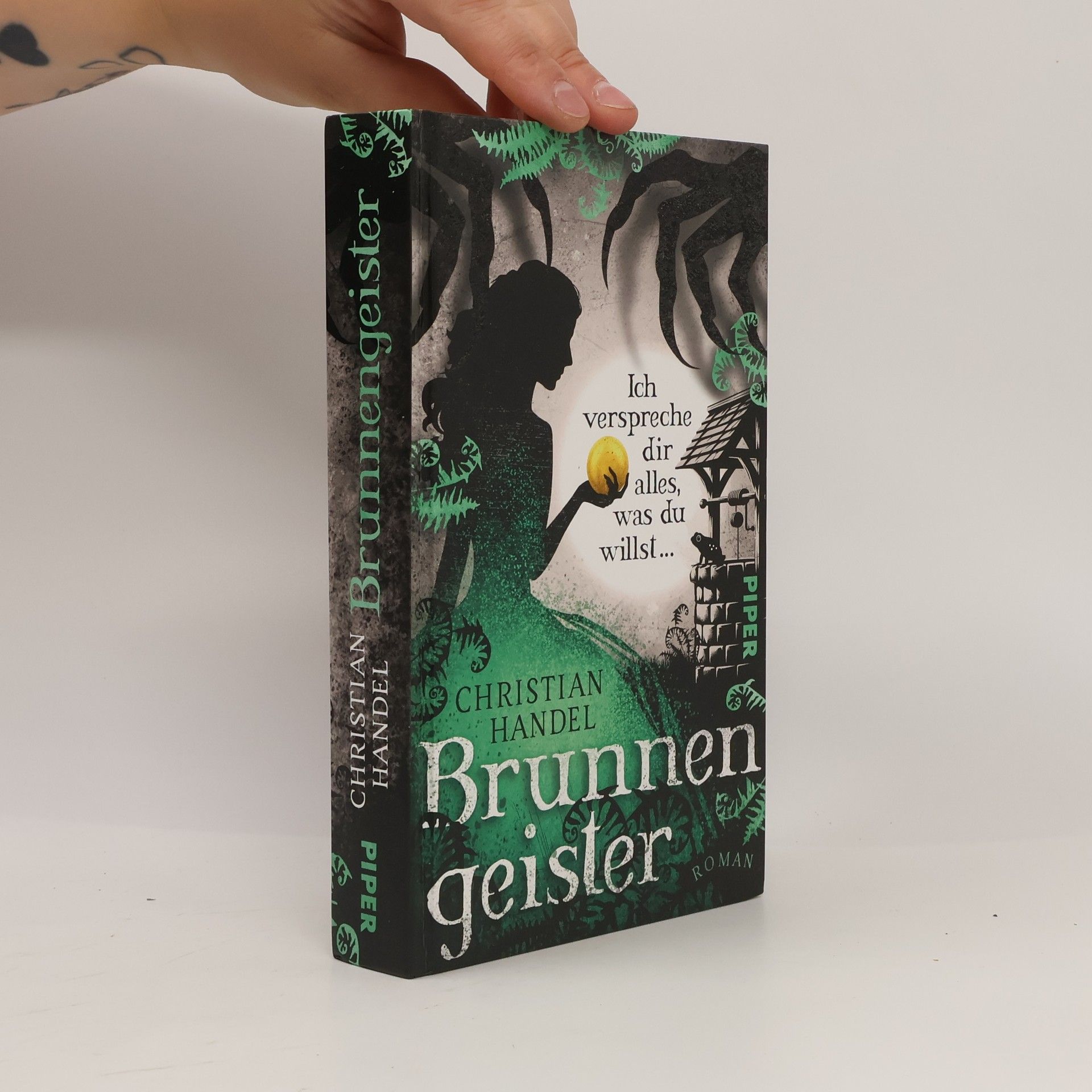 Christian Handel Brunnengeister – Ich verspreche dir alles, was du willst .... Roman | Mit limitiertem Farbschnitt | Düster-atmosphärische Fairy-Tale-Fantasy