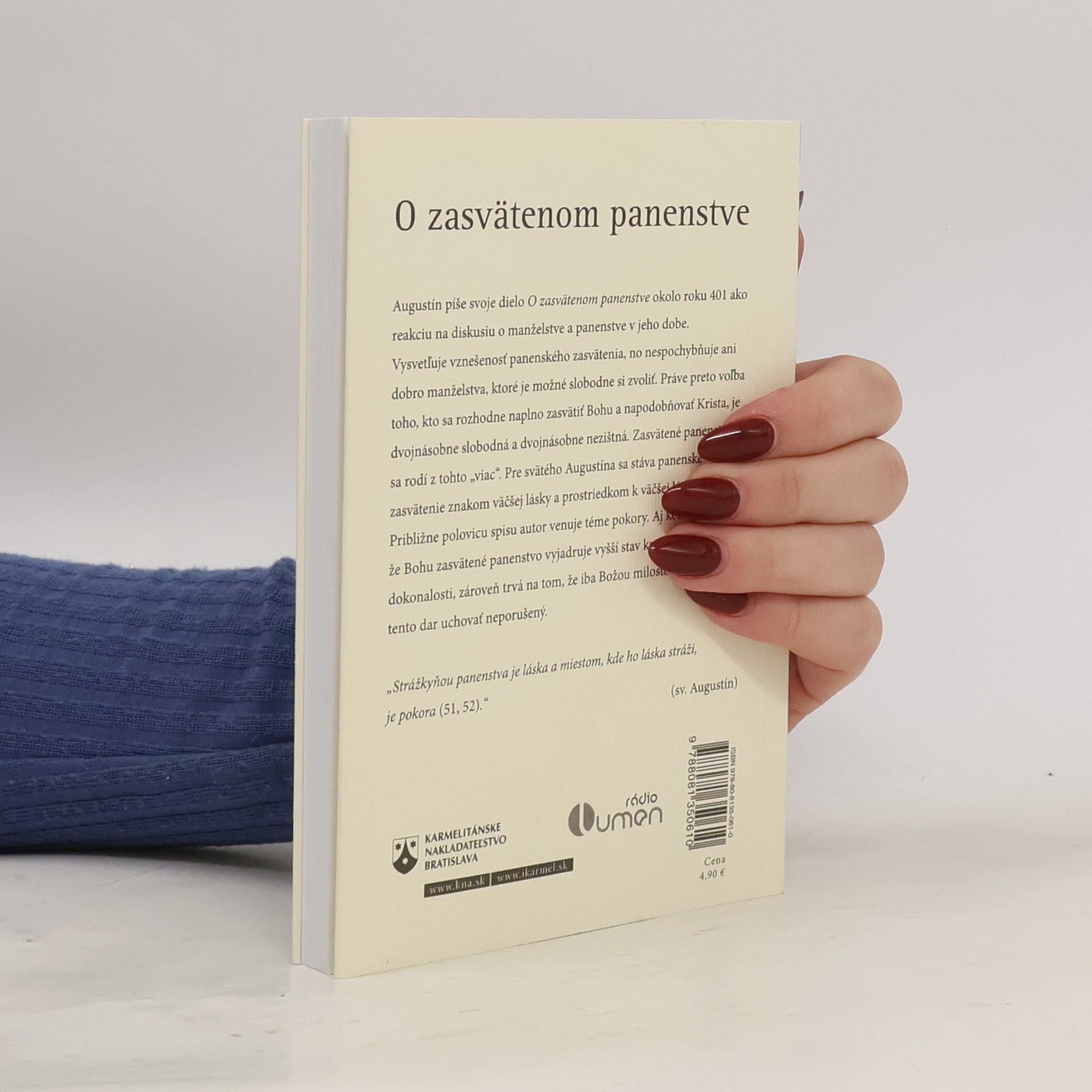 Augustin O zasvätenom panenstve