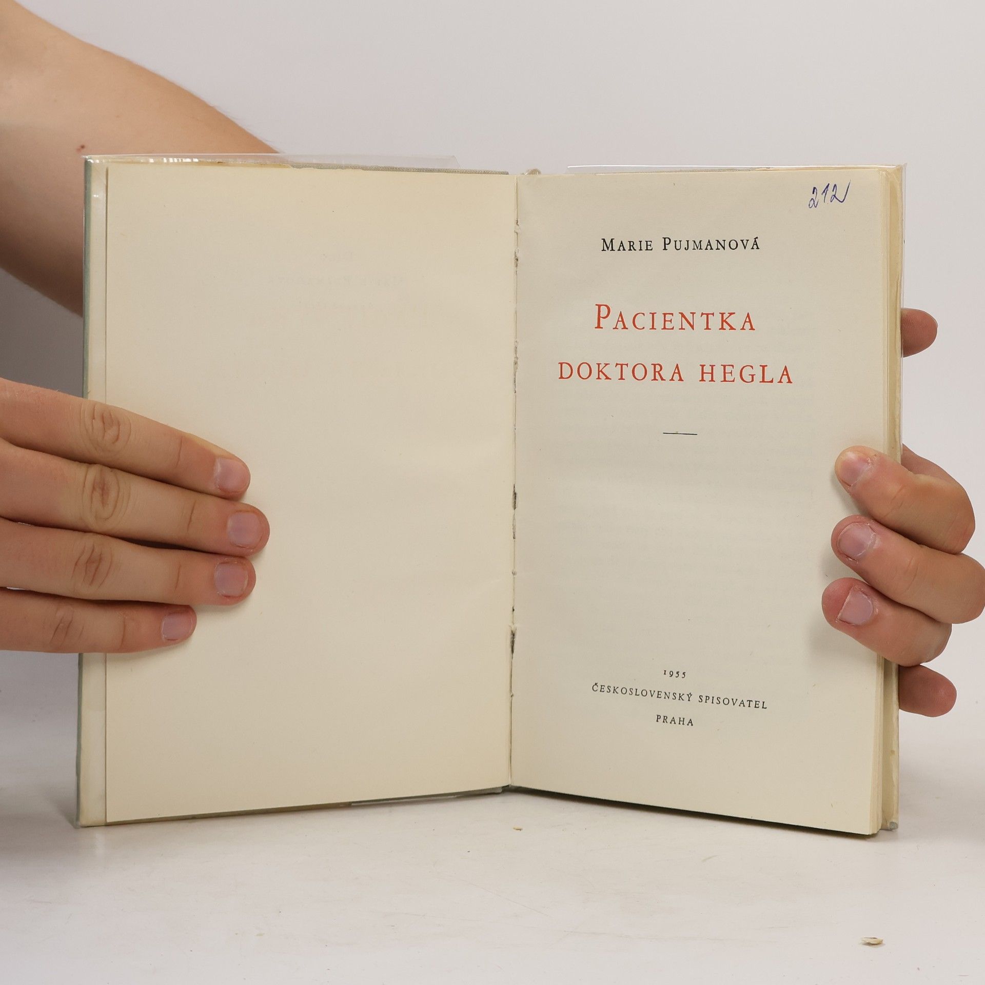 Marie Pujmanová Pacientka doktora Hegla