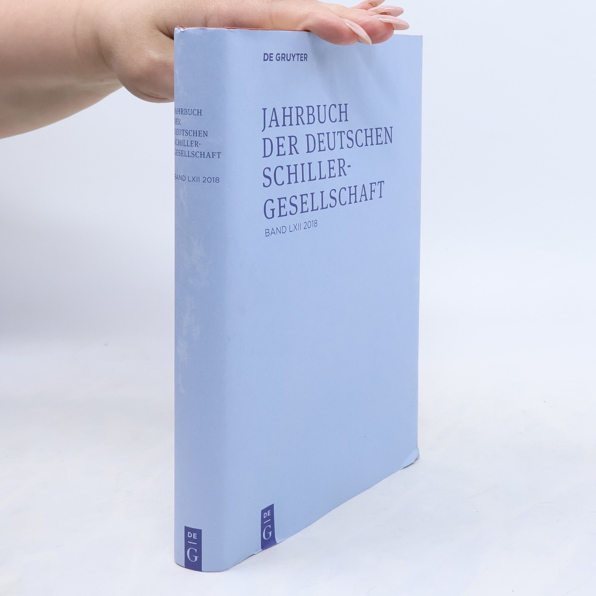 Alexander Honold Jahrbuch der Deutschen Schillergesellschaft 2018