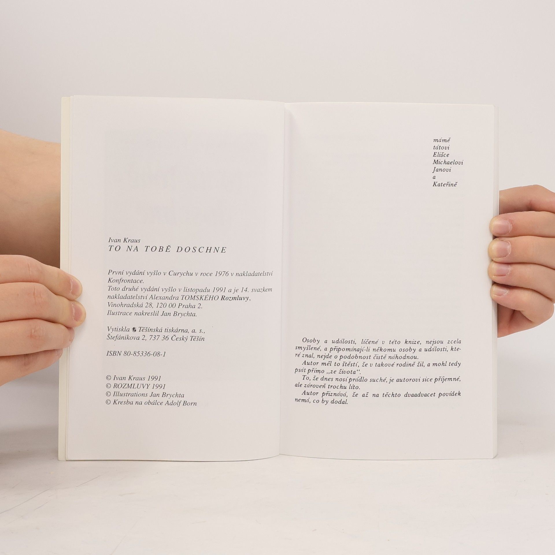 Ivan Kraus To na tobě doschne