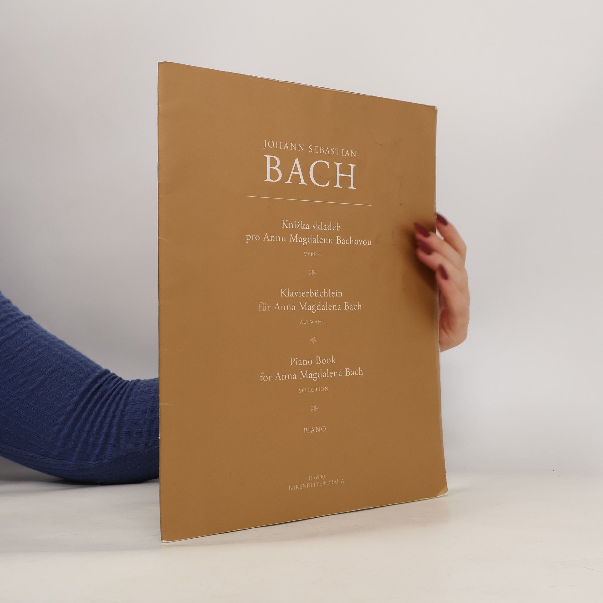 Autorenkollektiv Knížka skladeb pro Annu Magdalenu Bachovou : výběr = Klavierbüchlein für Anna Magdalena Bach : Auswahl = Piano book for Anna Magdalena Bach : selection : piano