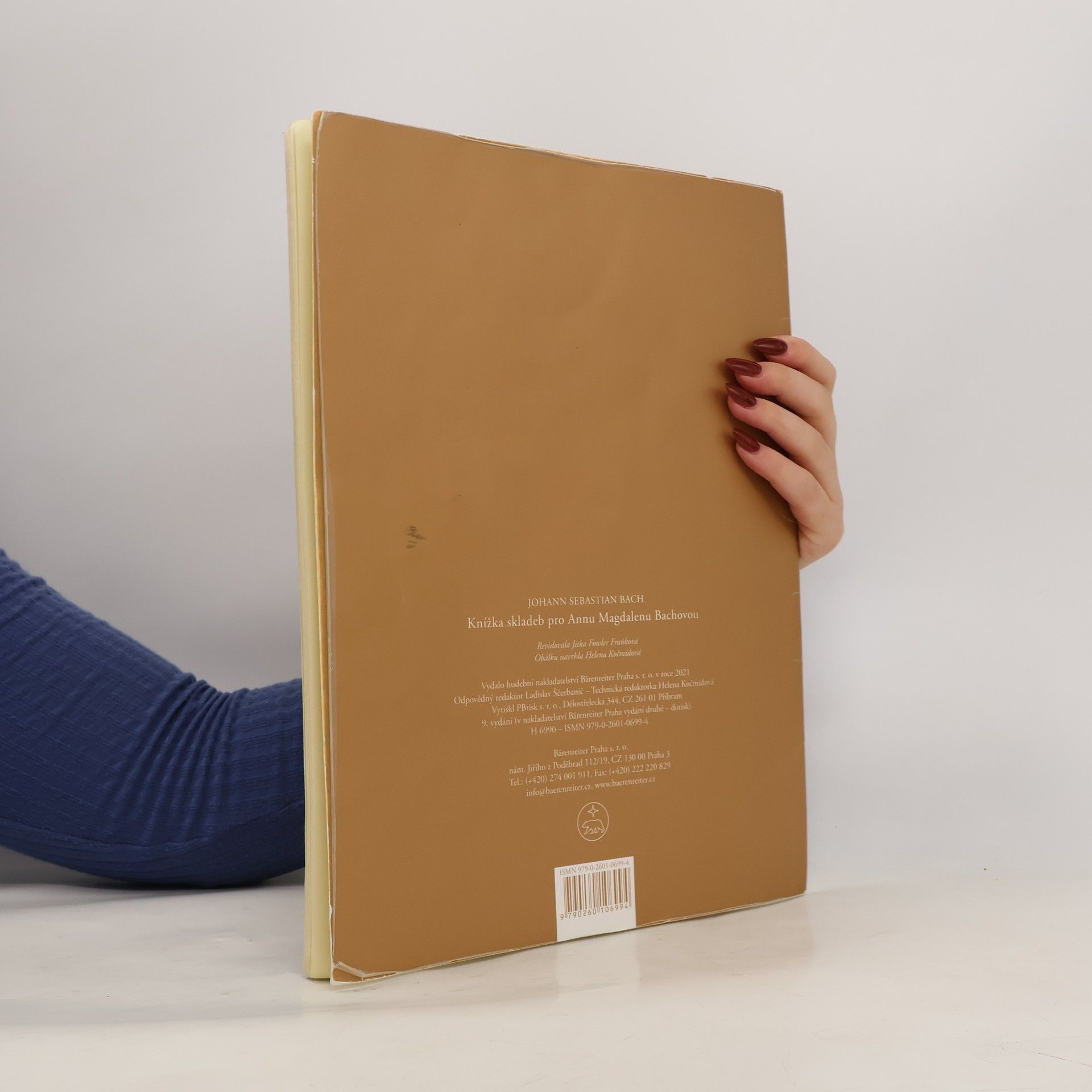 Autorenkollektiv Knížka skladeb pro Annu Magdalenu Bachovou : výběr = Klavierbüchlein für Anna Magdalena Bach : Auswahl = Piano book for Anna Magdalena Bach : selection : piano