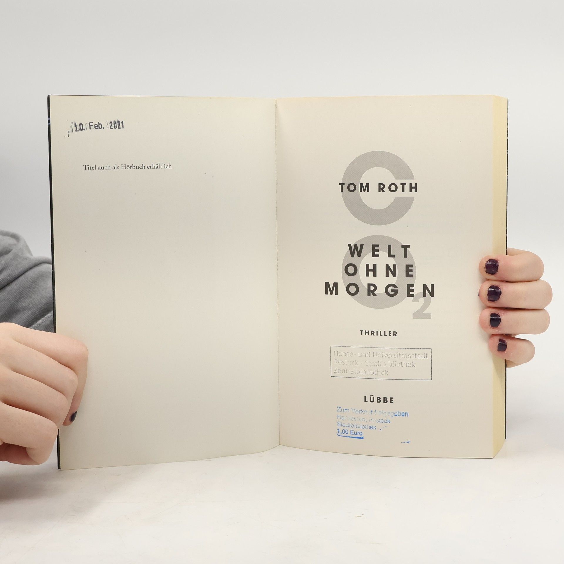 Tom Roth CO2 - Welt ohne Morgen