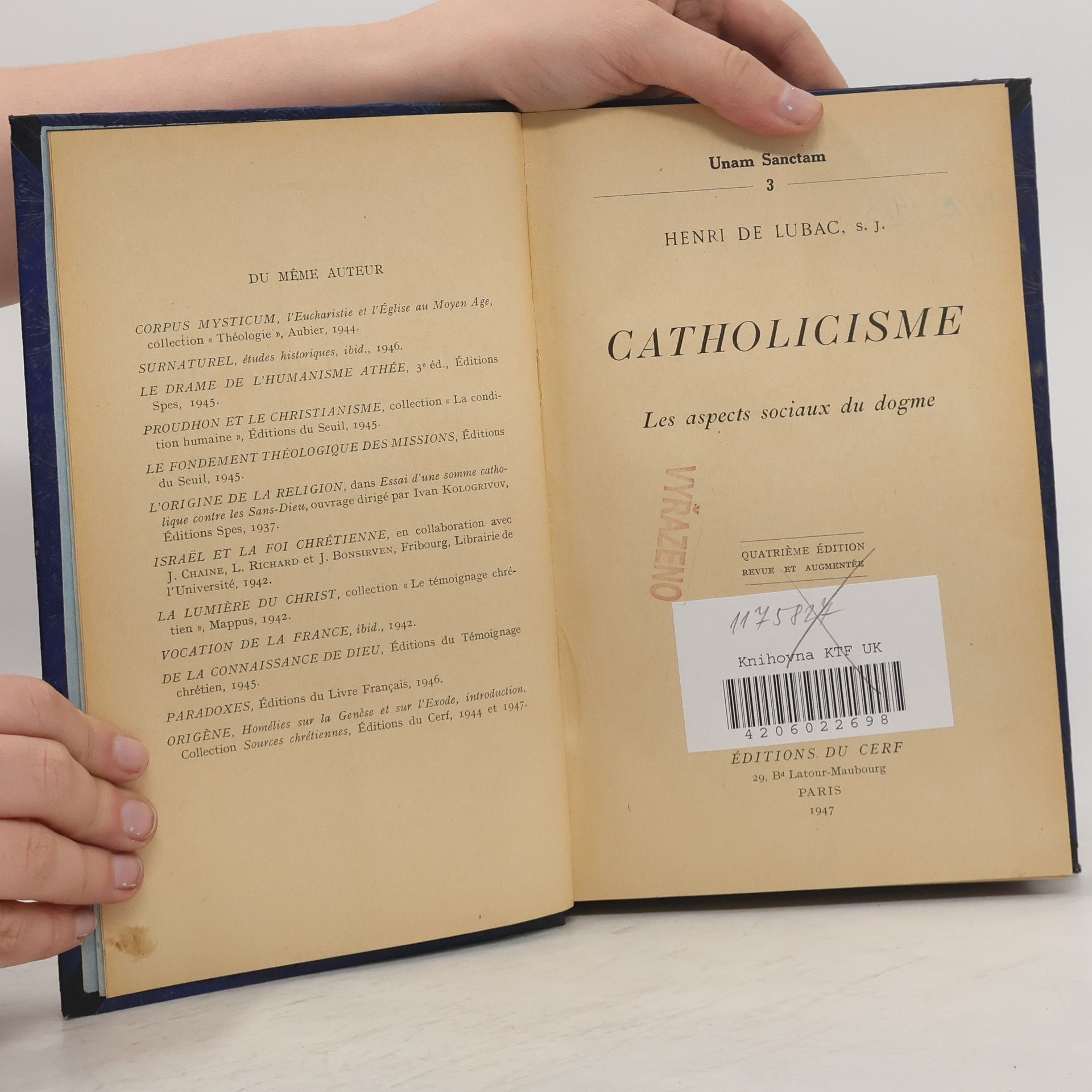 Hendri de Lubac Catholicisme