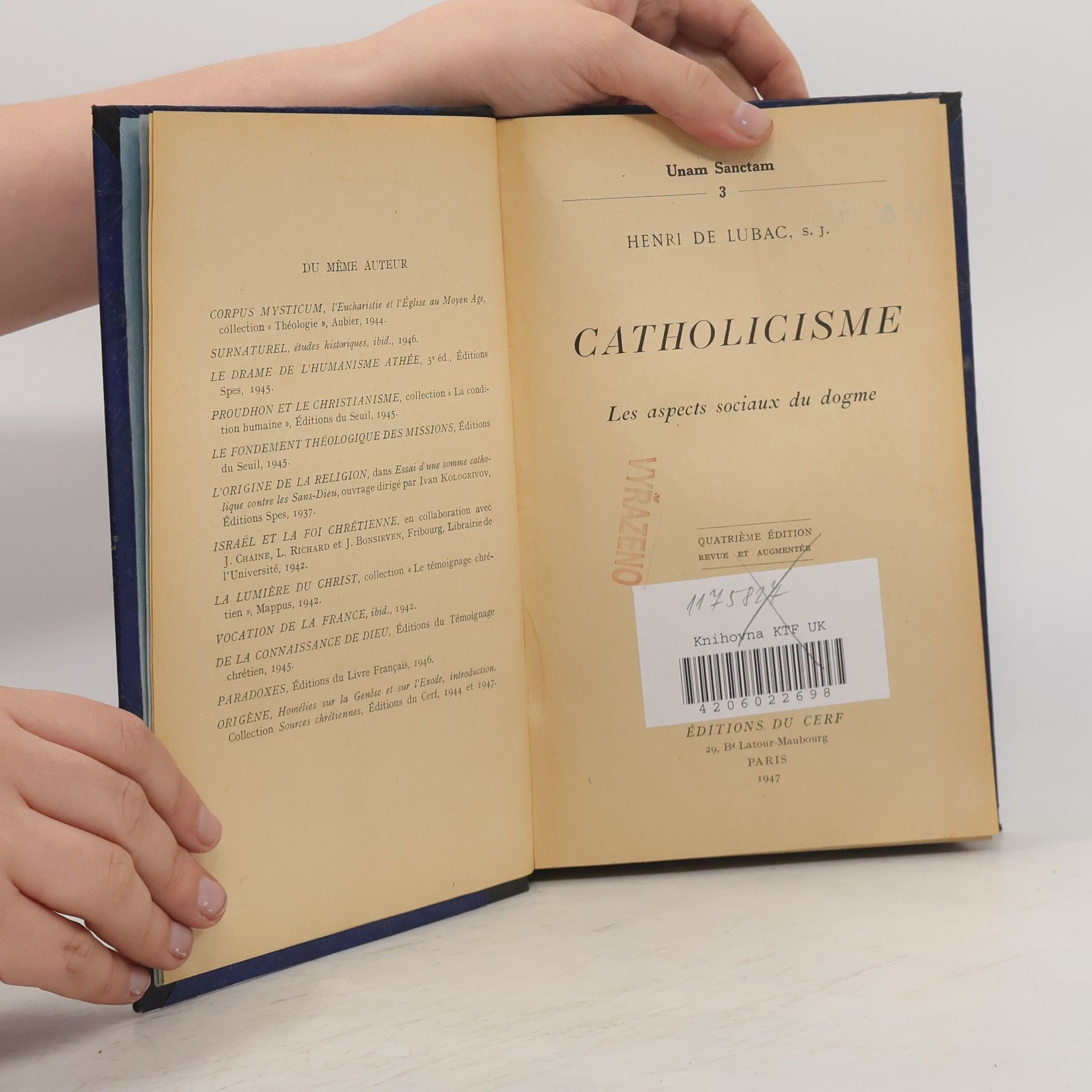 Hendri de Lubac Catholicisme