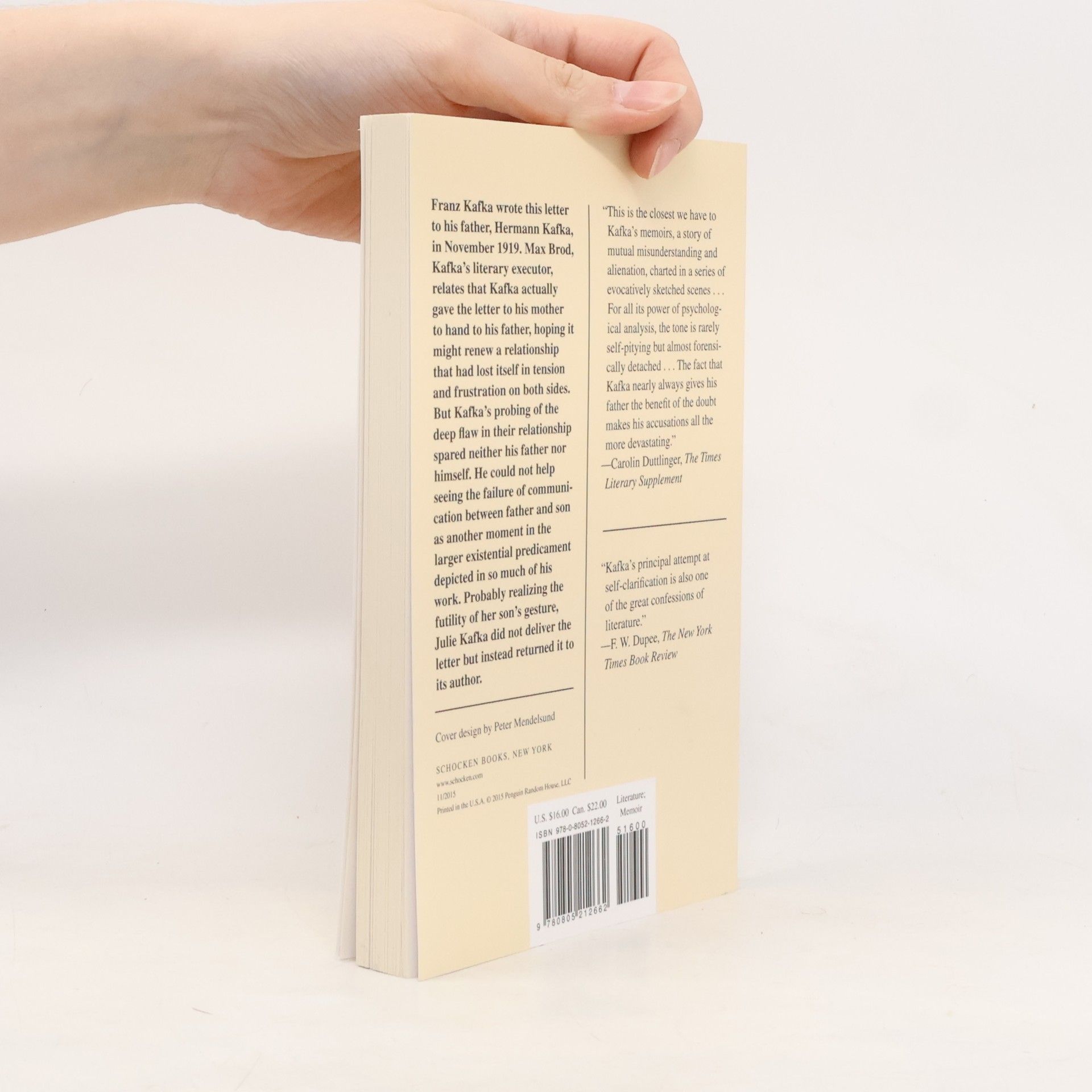 Franz Kafka The Schocken Kafka Library: Letter to the Father
