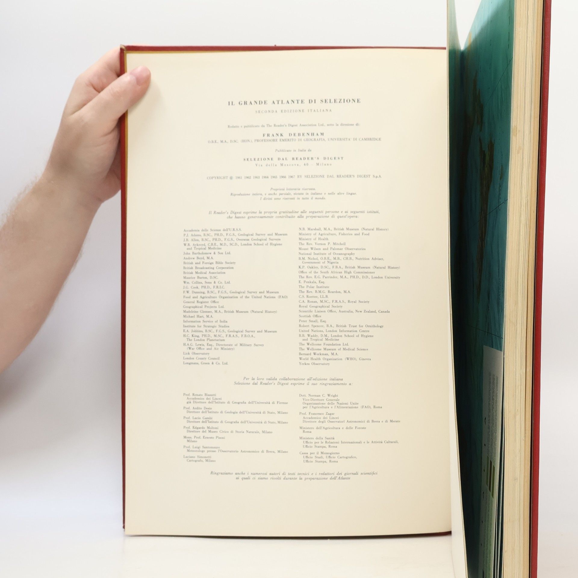 Autores varios Il grande atlante di selezione dal Reader's Digest