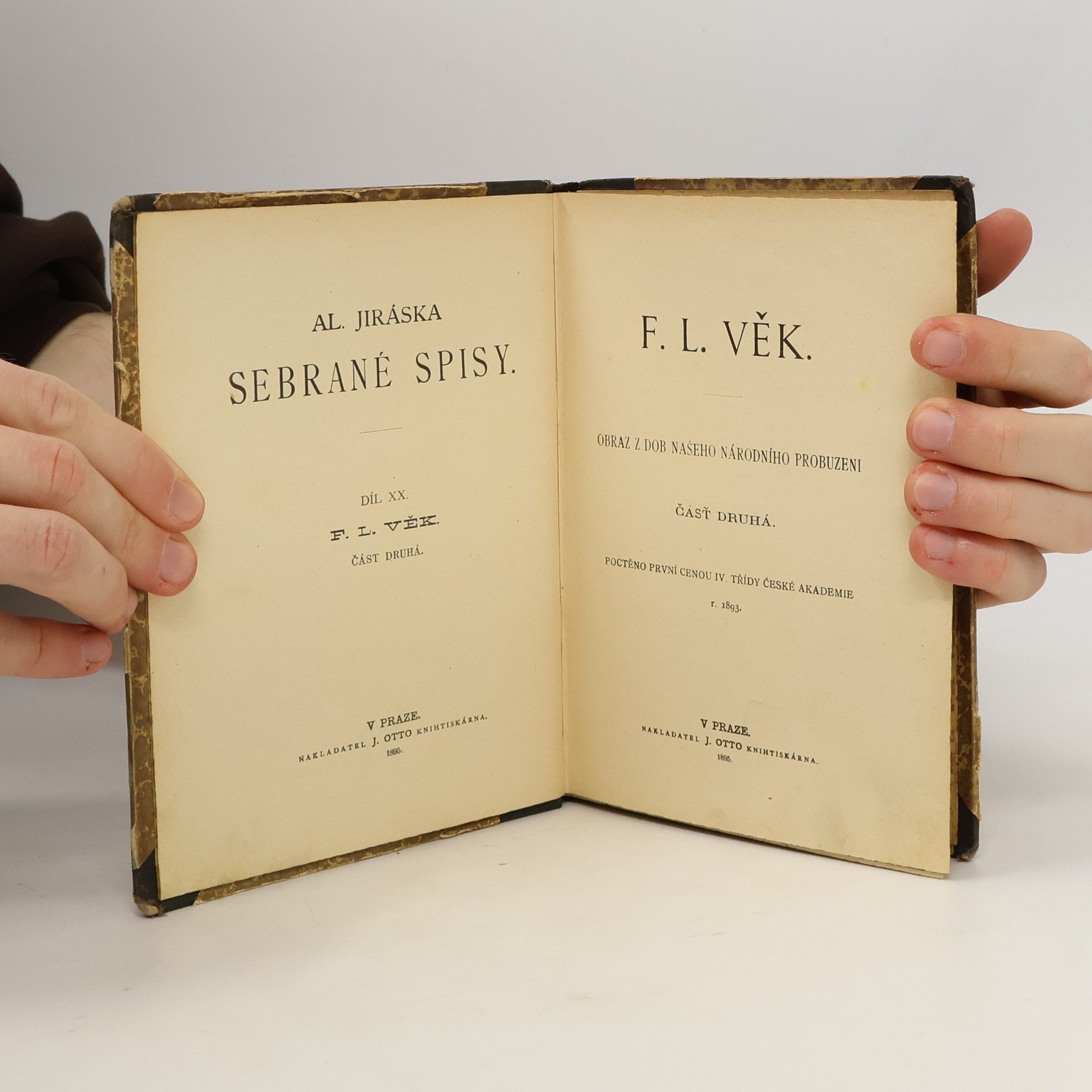 Alois Jirásek Sebrané spisy Aloise Jiráska. F. L. Věk