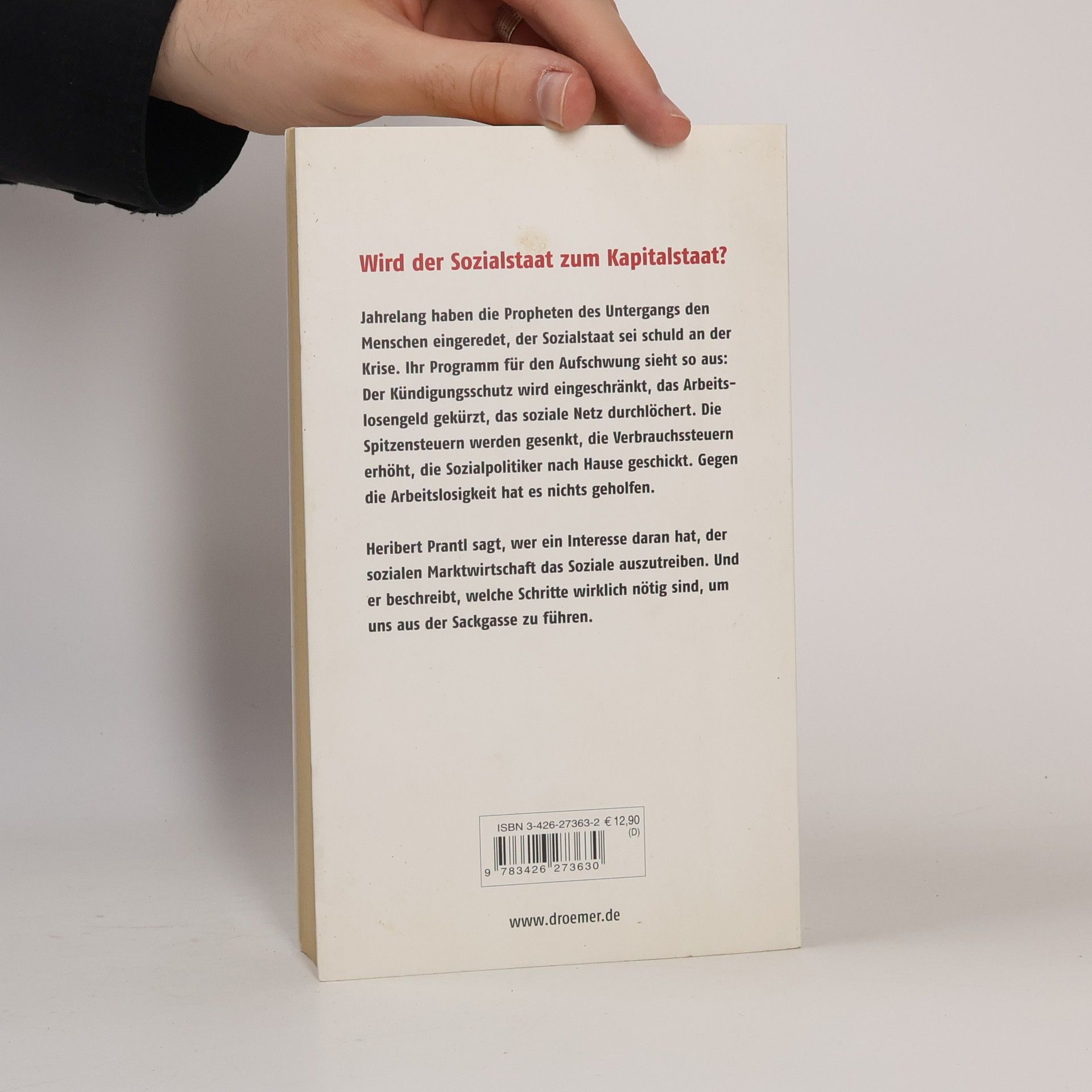Heribert Prantl Kein schöner Land