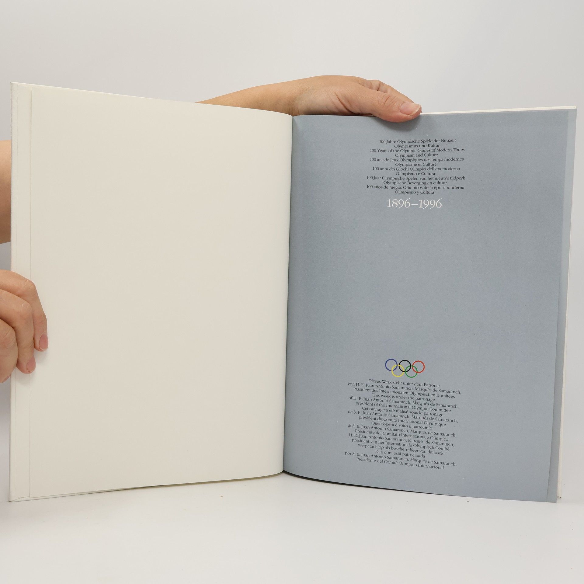 Various authors Olympism and Culture 1896- 1996