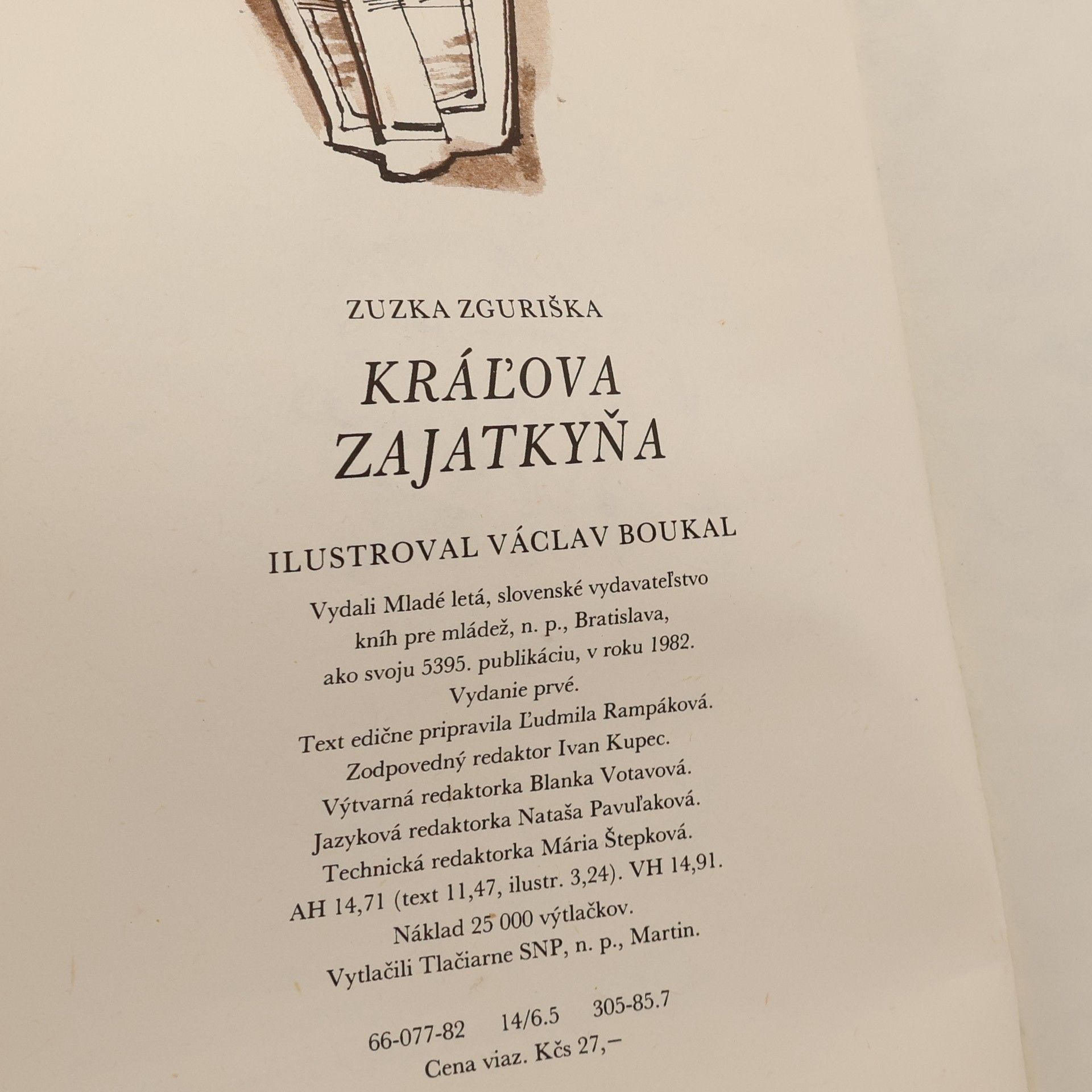 Zuzka Zguriška Kráľova zajatkyňa