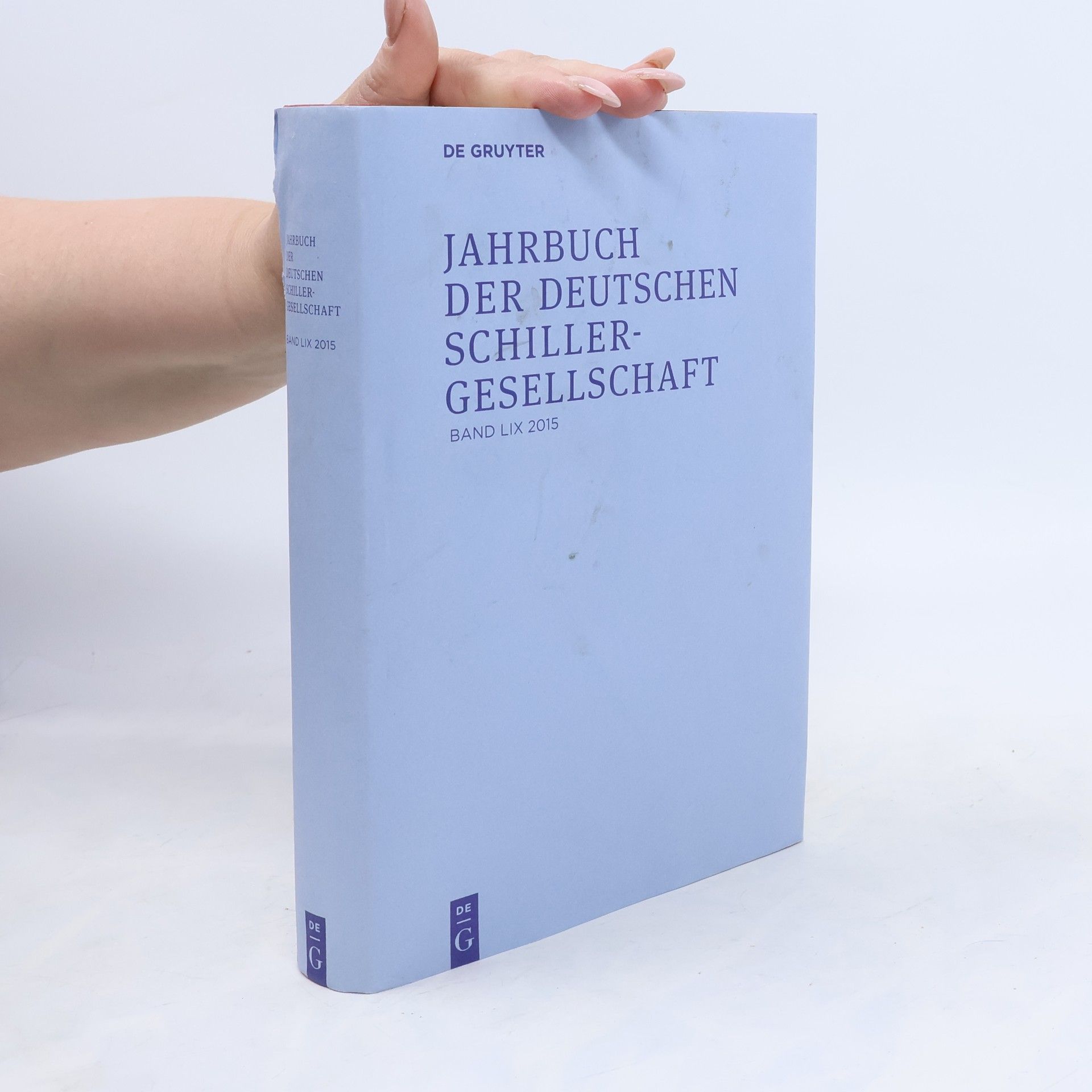 Wilfried Barner Jahrbuch der Deutschen Schillergesellschaft : Internationales Organ fur neuere deutsche Literatur : 59. Jahrgang, 2015