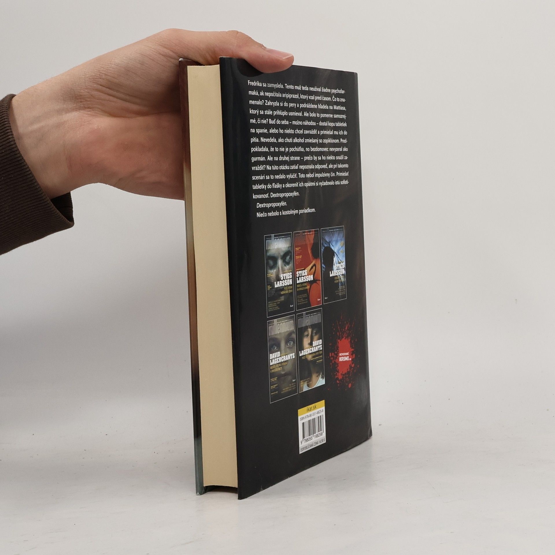 David Lagercrantz Dievča, ktoré musí zomrieť