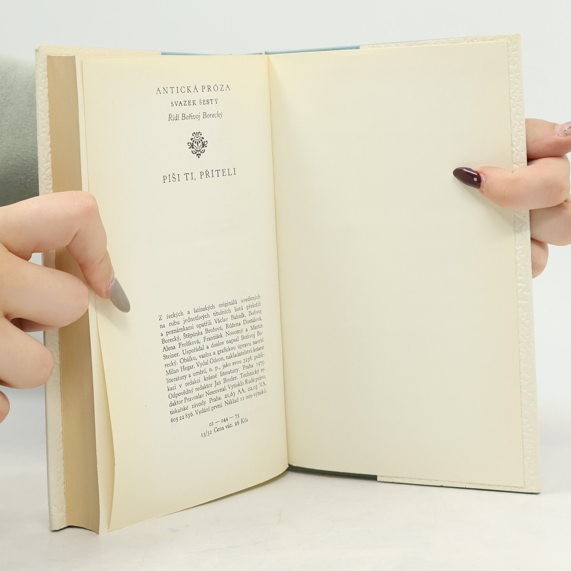 Various authors Antická próza 6. Píši ti, příteli