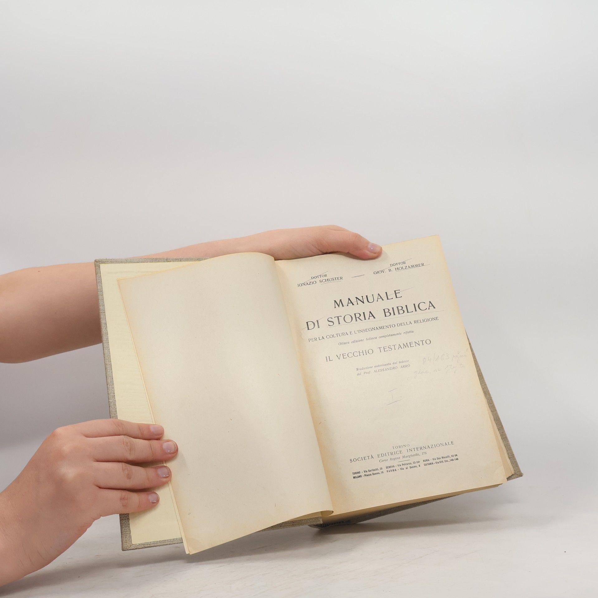 Kolektiv autorů Manuale di storia biblica