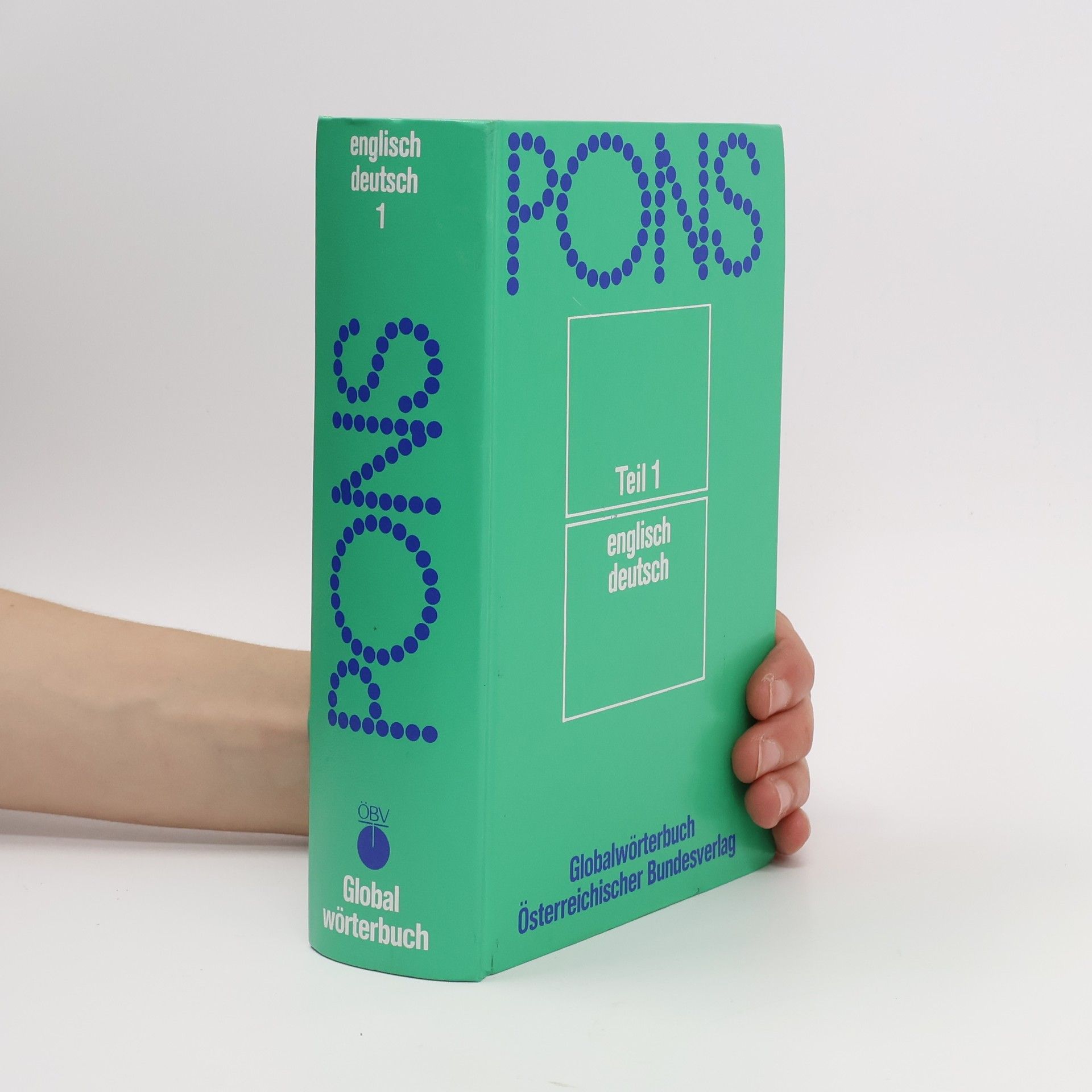 Collins Pons-Globalwörterbuch Englisch-Deutsch