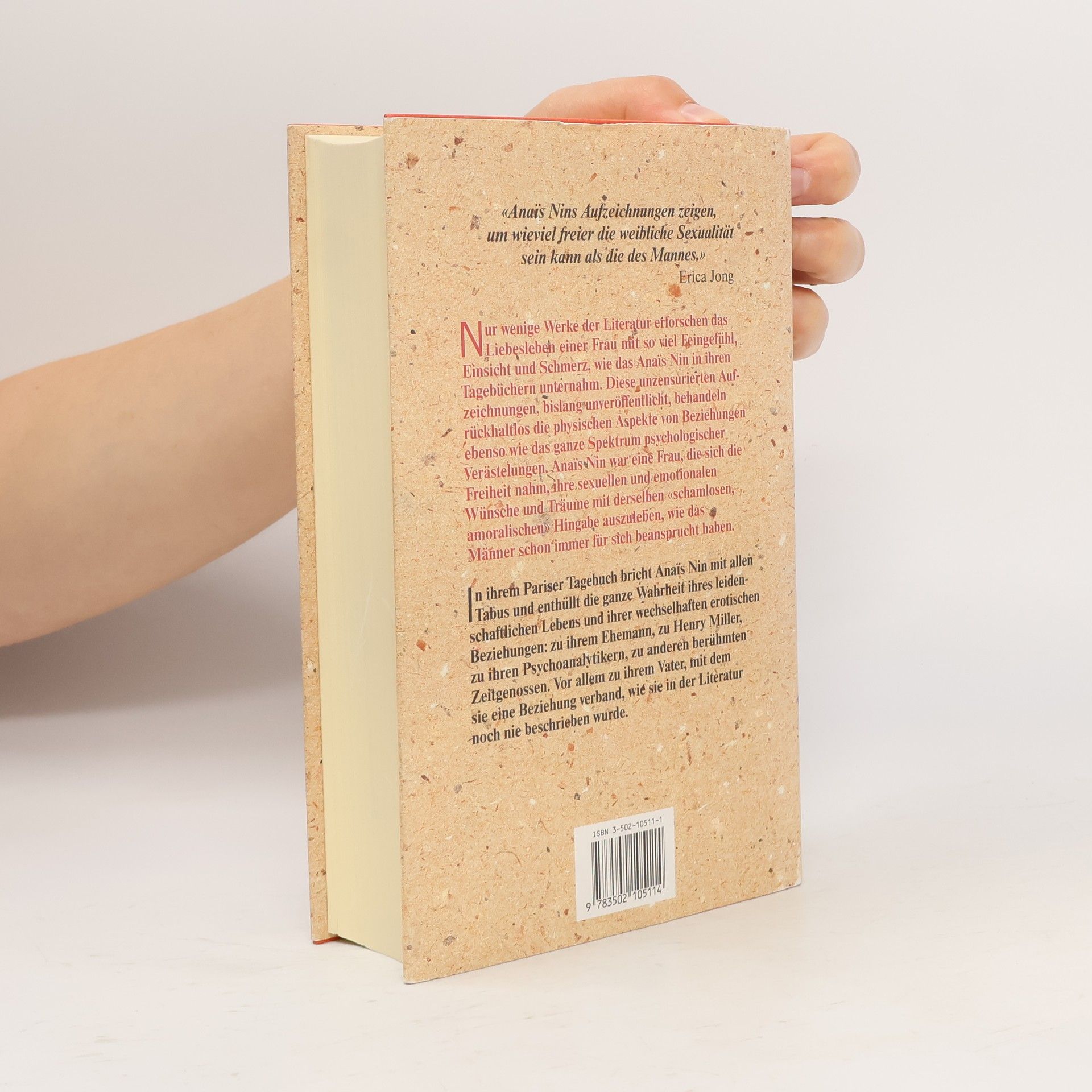 Anaïs Nin Trunken vor Liebe