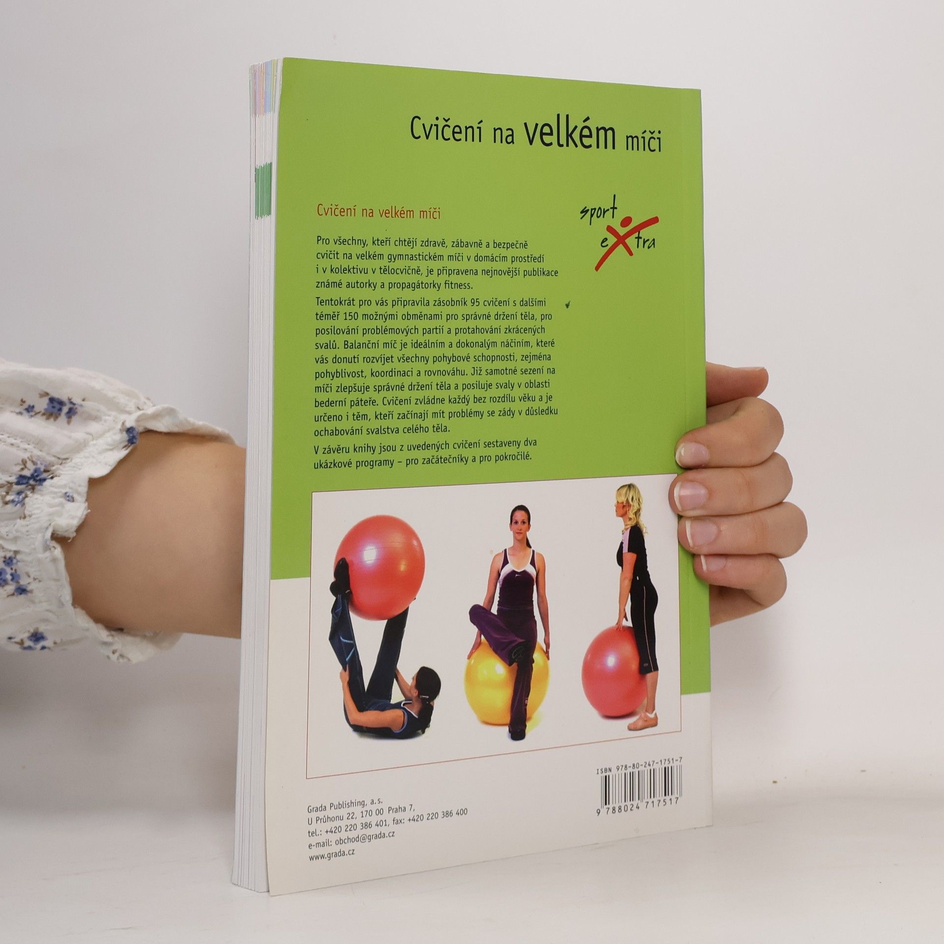 Helena Jarkovská Cvičení na velkém míči