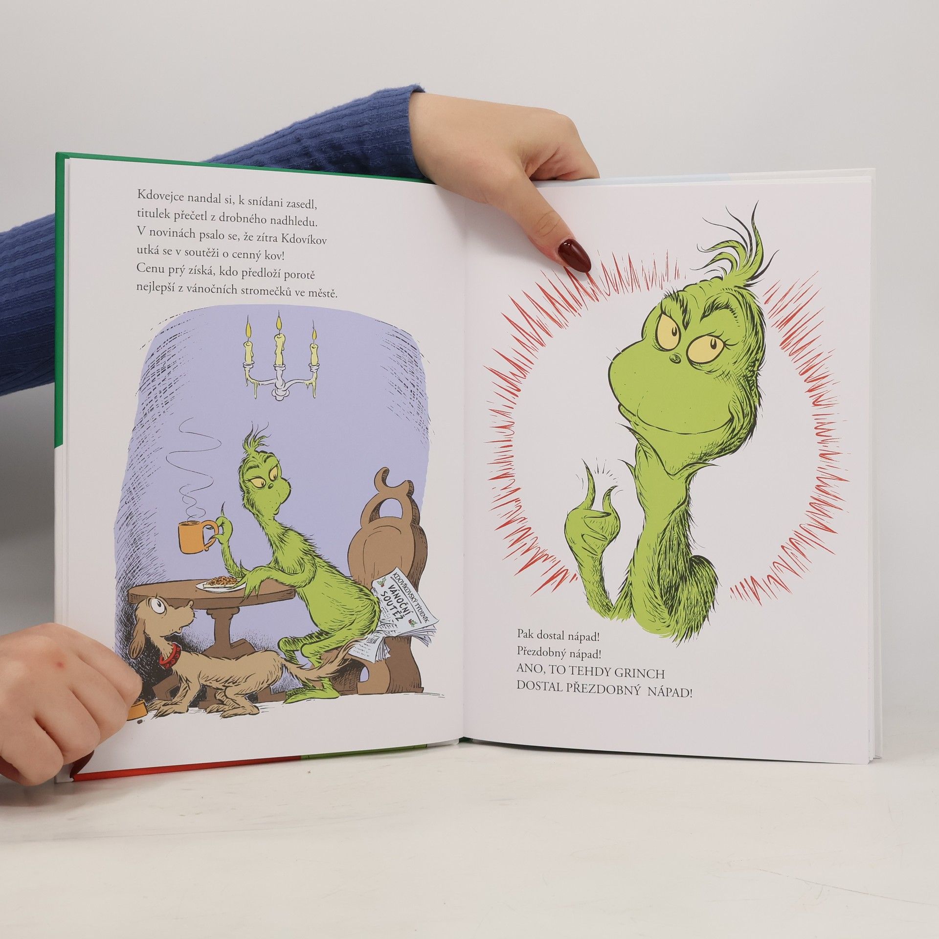 Dr. Seuss Jak Grinch prohrál (na) Vánoce