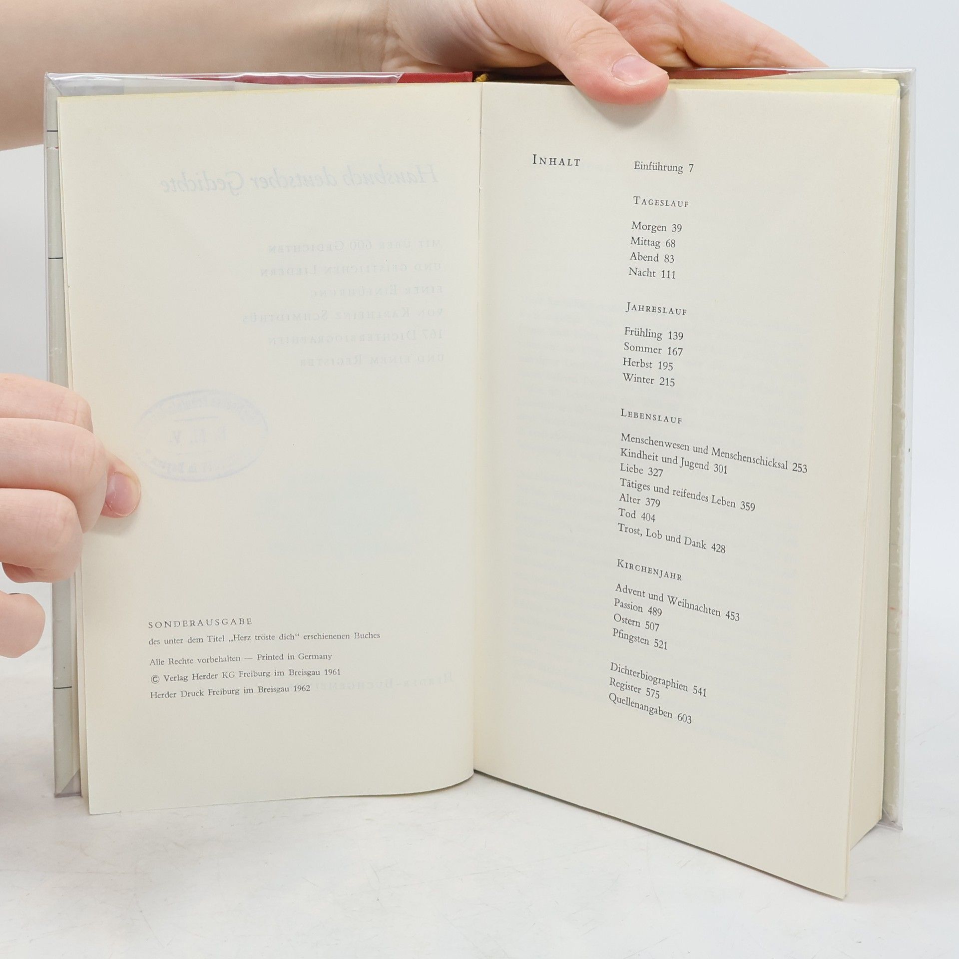 Kolektiv autorů Hausbuch deutscher Gedichte