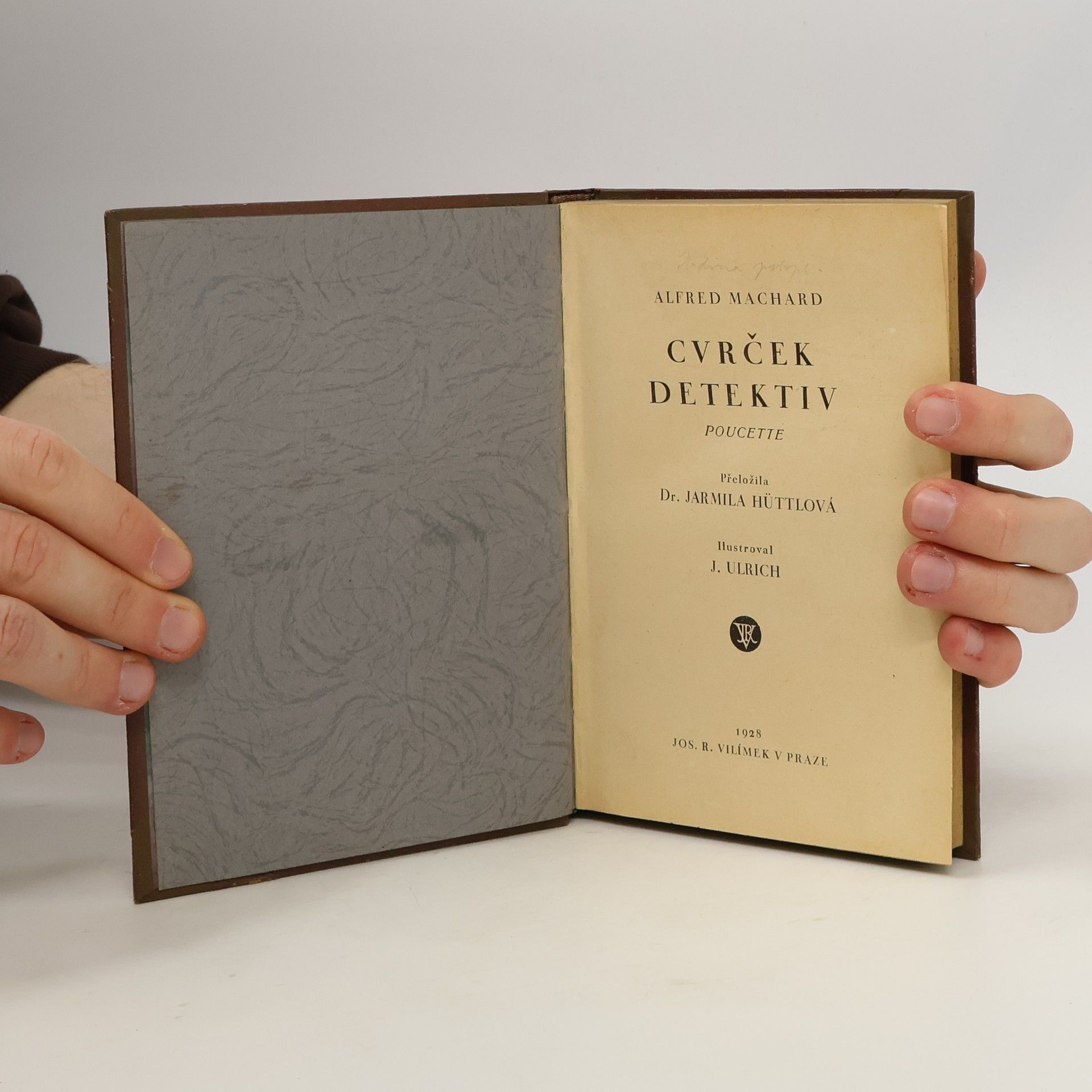 Alfred Machard Cvrček detektiv