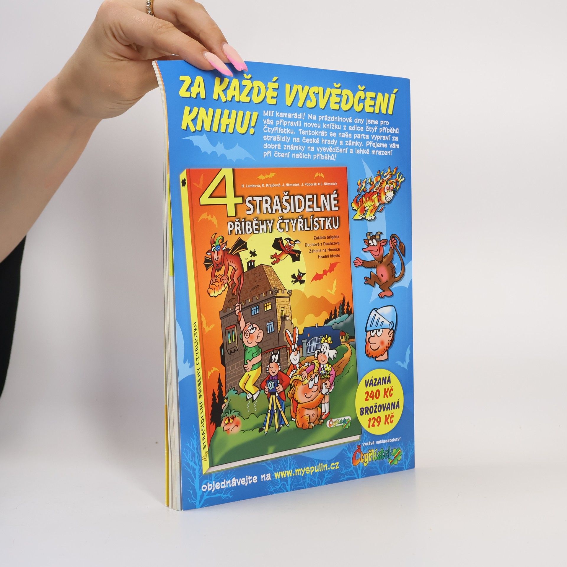 Kolektiv autorů Čtyřlístek 589/590. Dvojčíslo 9-10/15