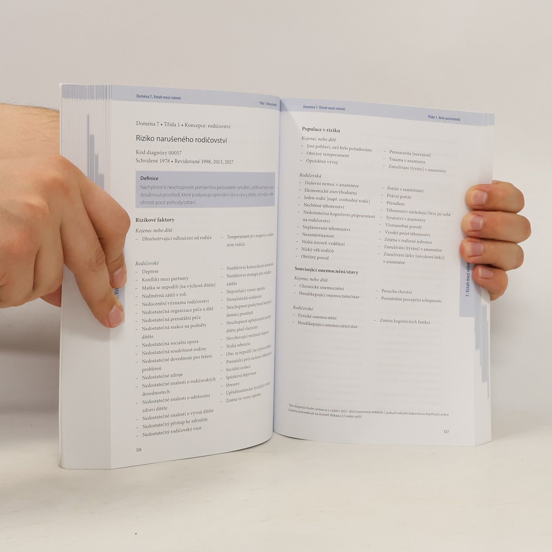 Collectif d'auteurs Ošetřovatelské diagnózy: Definice a klasifikace 2018-2020