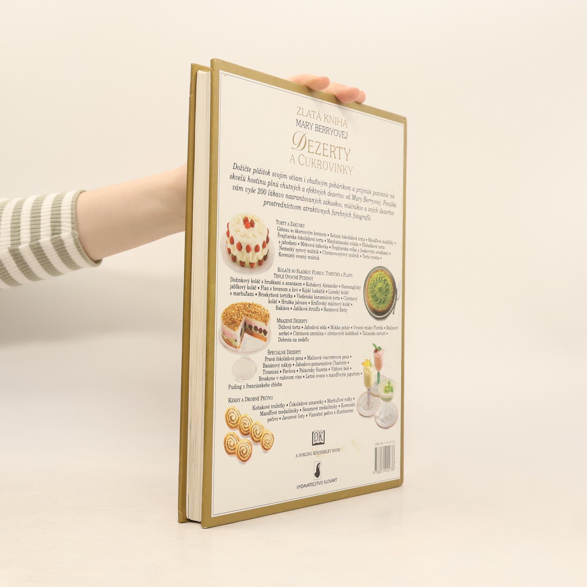 Mary Berry Zlatá kniha Mary Berryovej: Dezerty a cukrovinky
