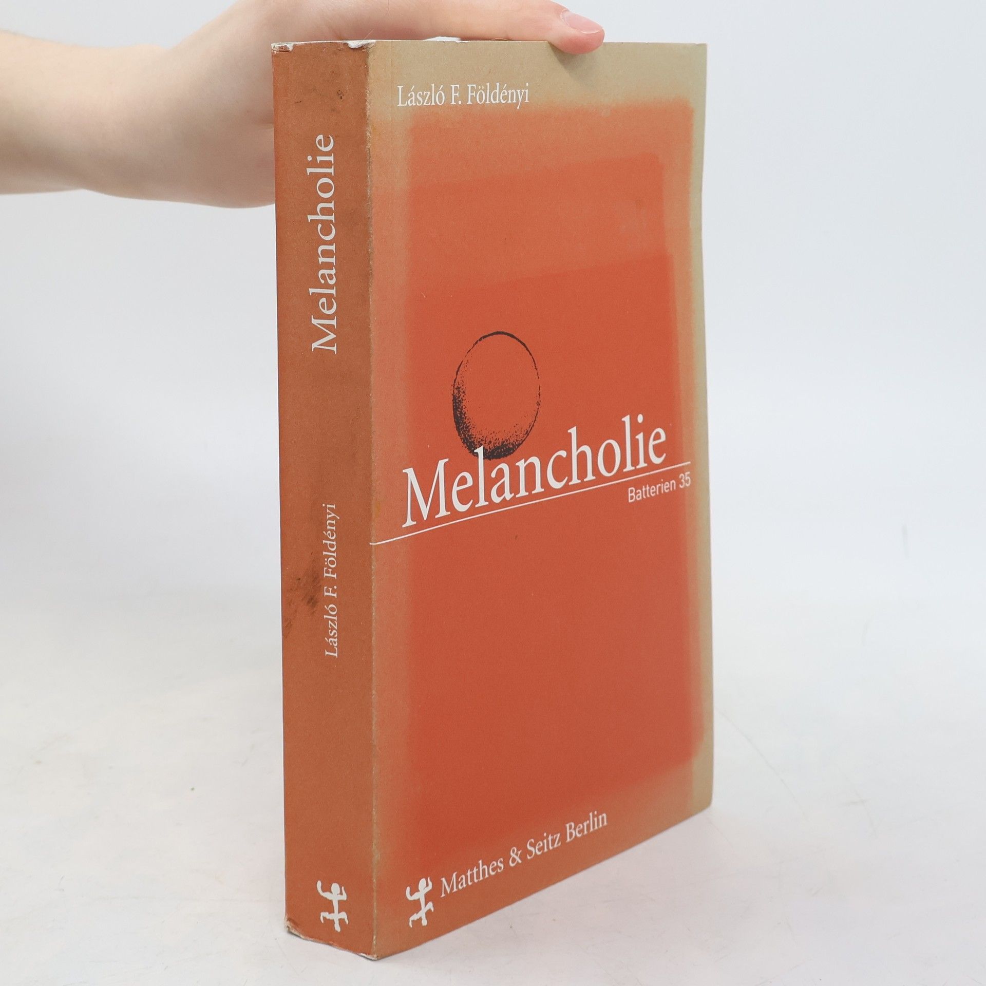 László F. Földényi Melancholie