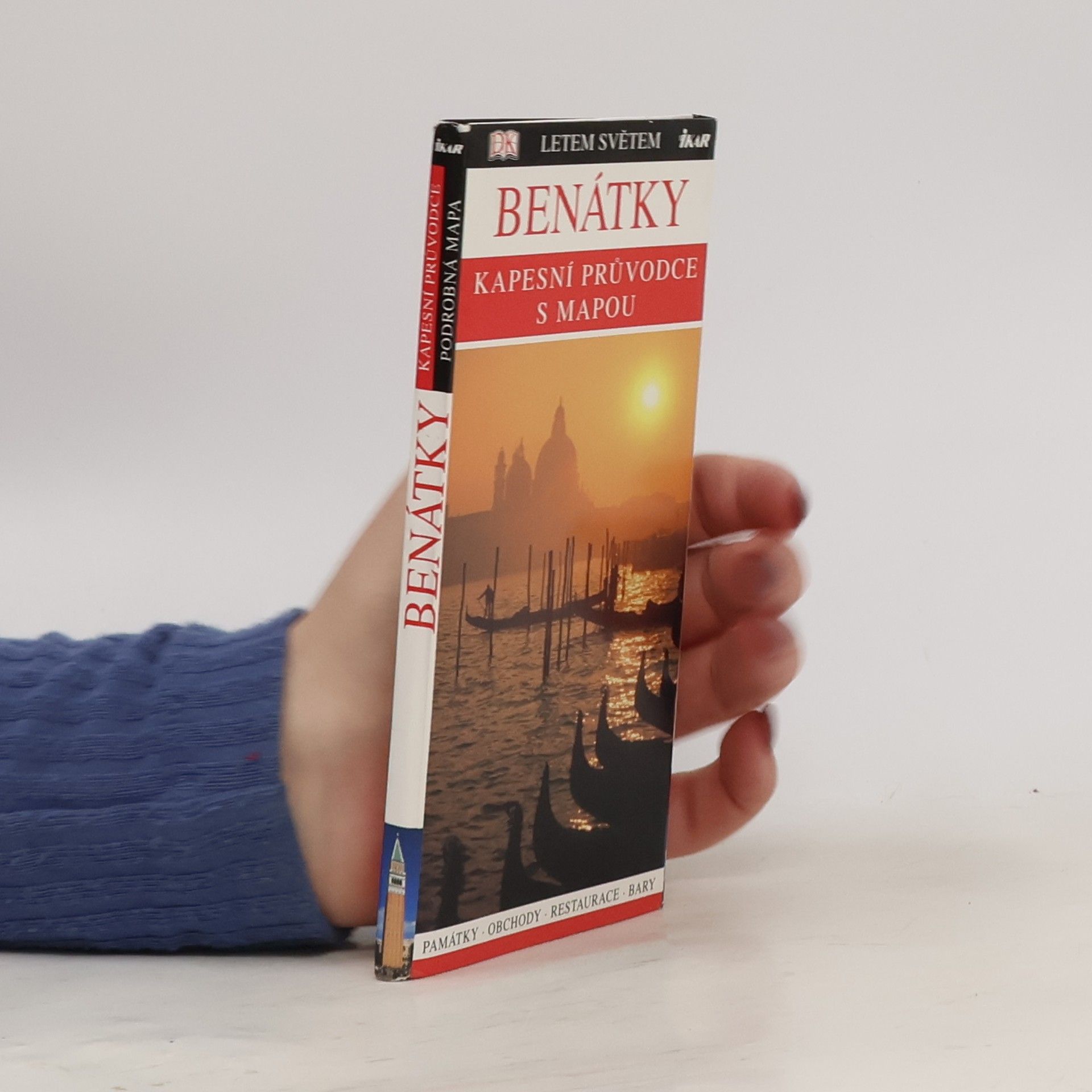 Autores varios Benátky: Kapesní průvodce s mapou