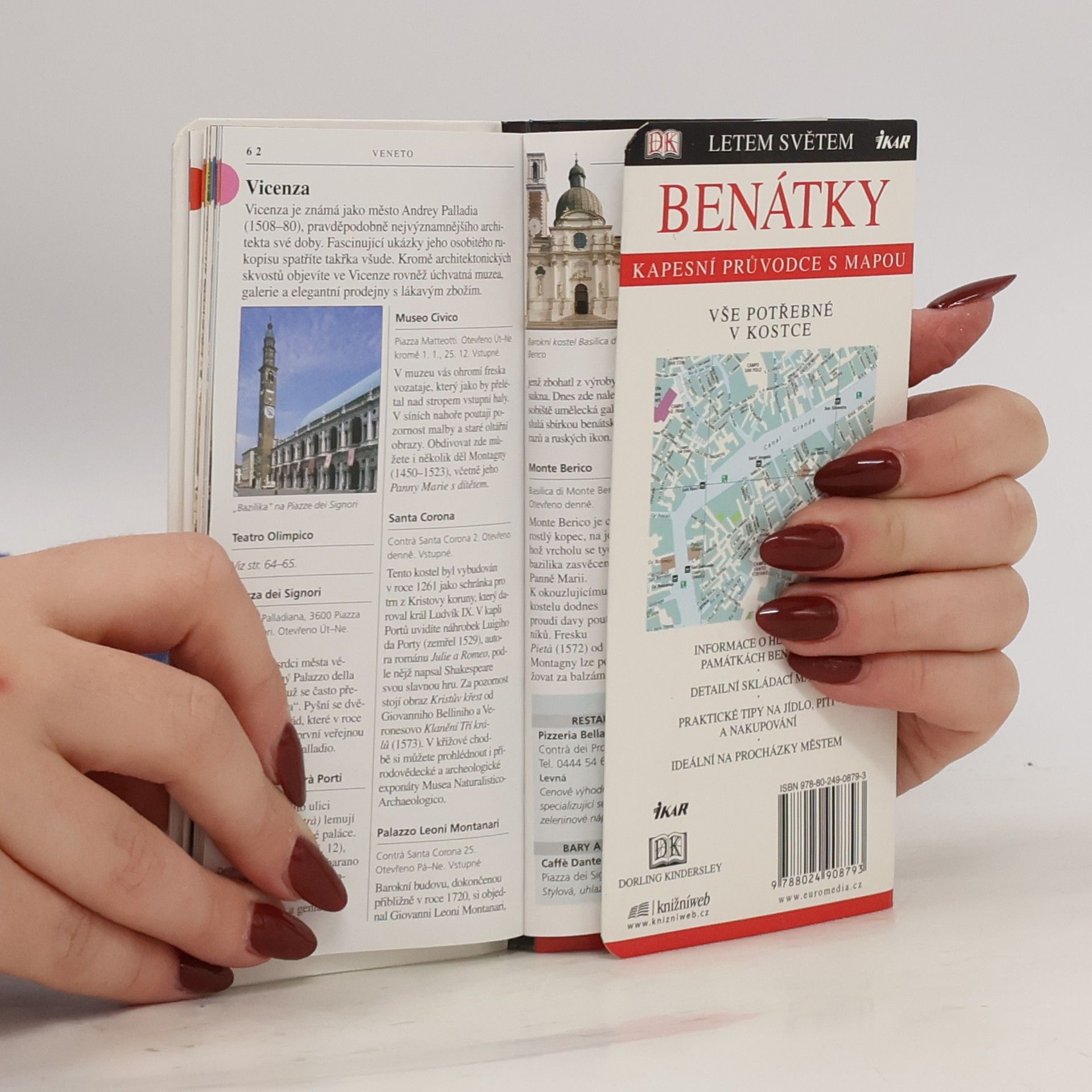 Various authors Benátky: Kapesní průvodce s mapou