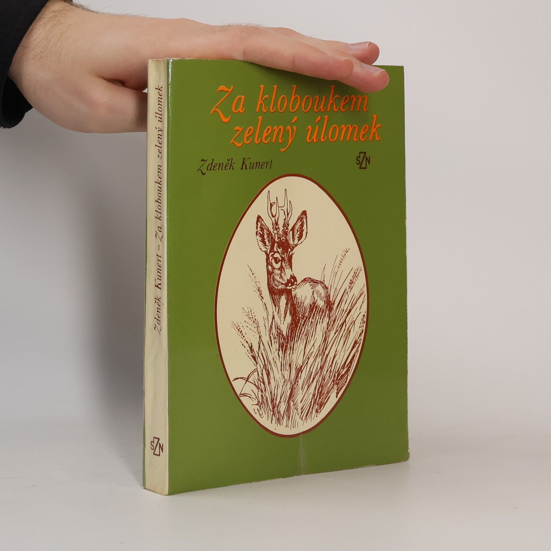 Zdeněk Kunert Za kloboukem zelený úlomek