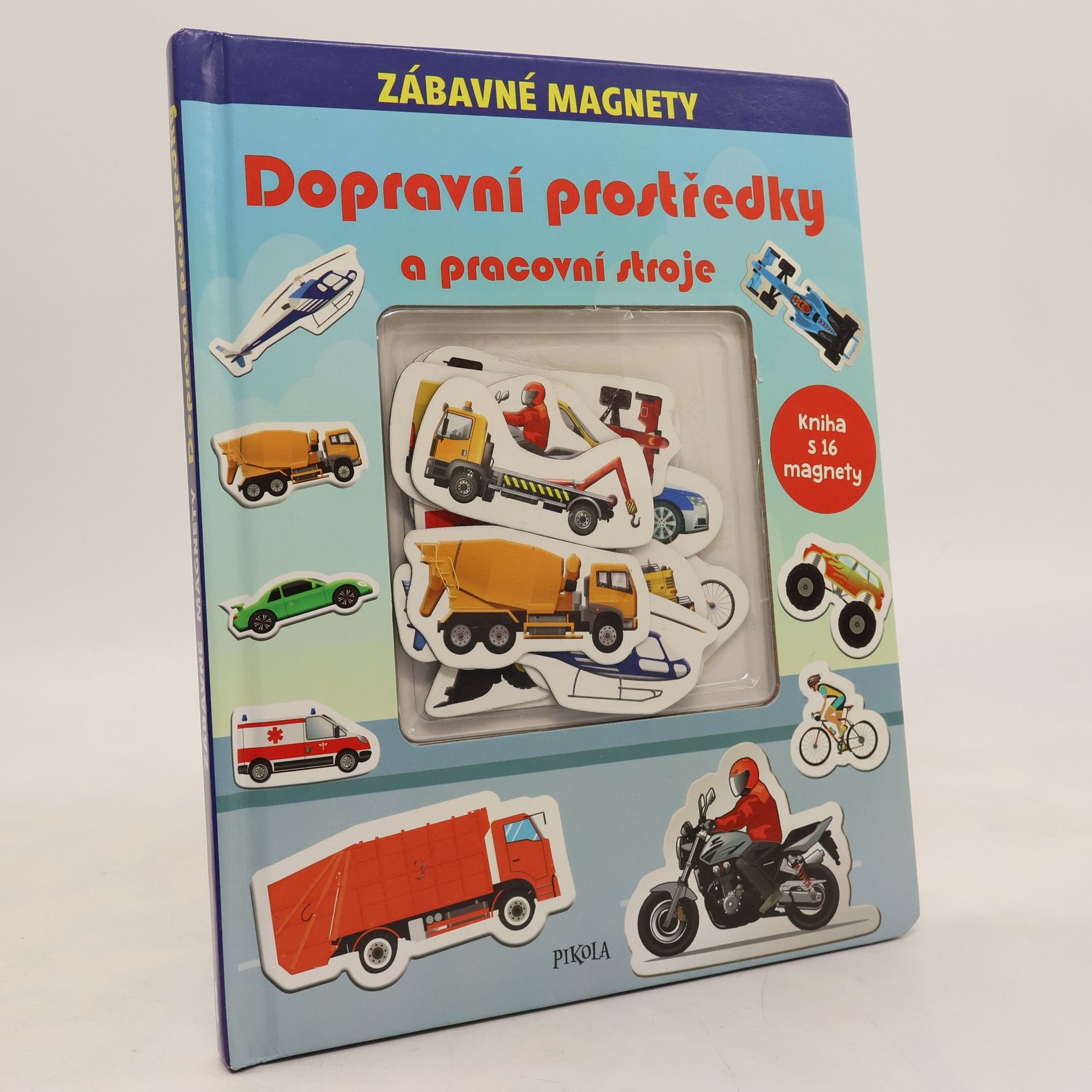 AA.VV. Zábavné magnety. Dopravní prostředky a pracovní stroje