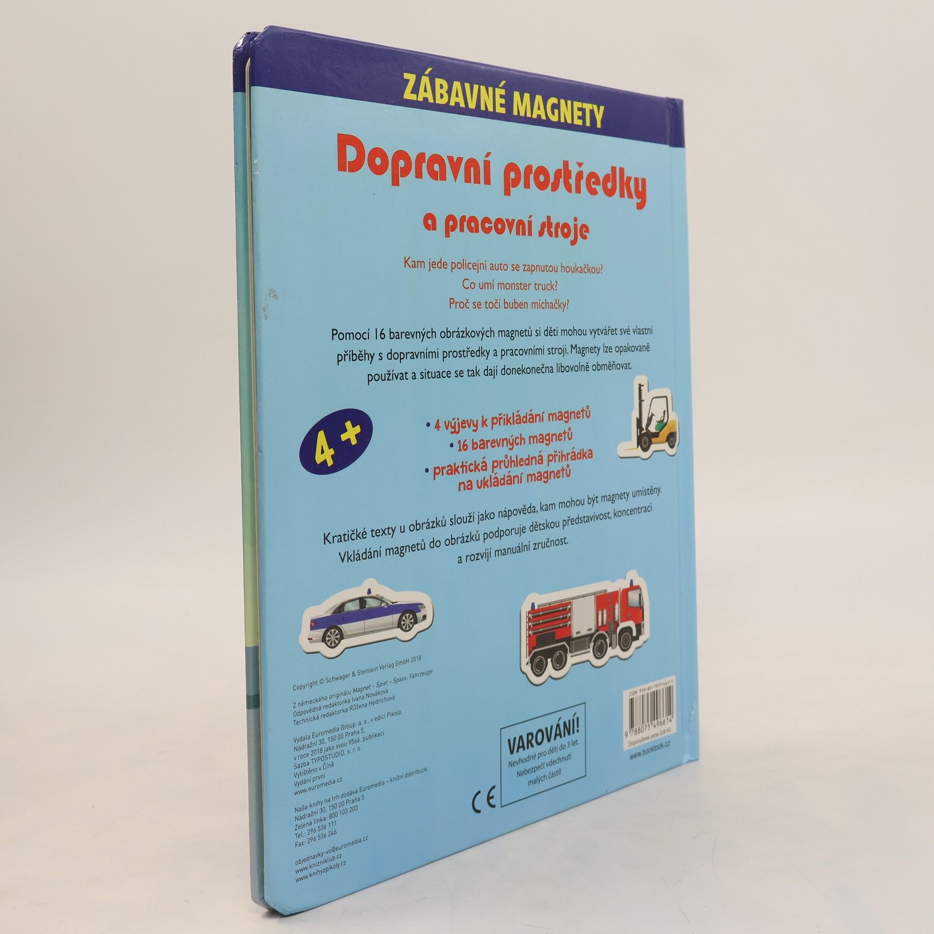 Autorenkollektiv Zábavné magnety. Dopravní prostředky a pracovní stroje