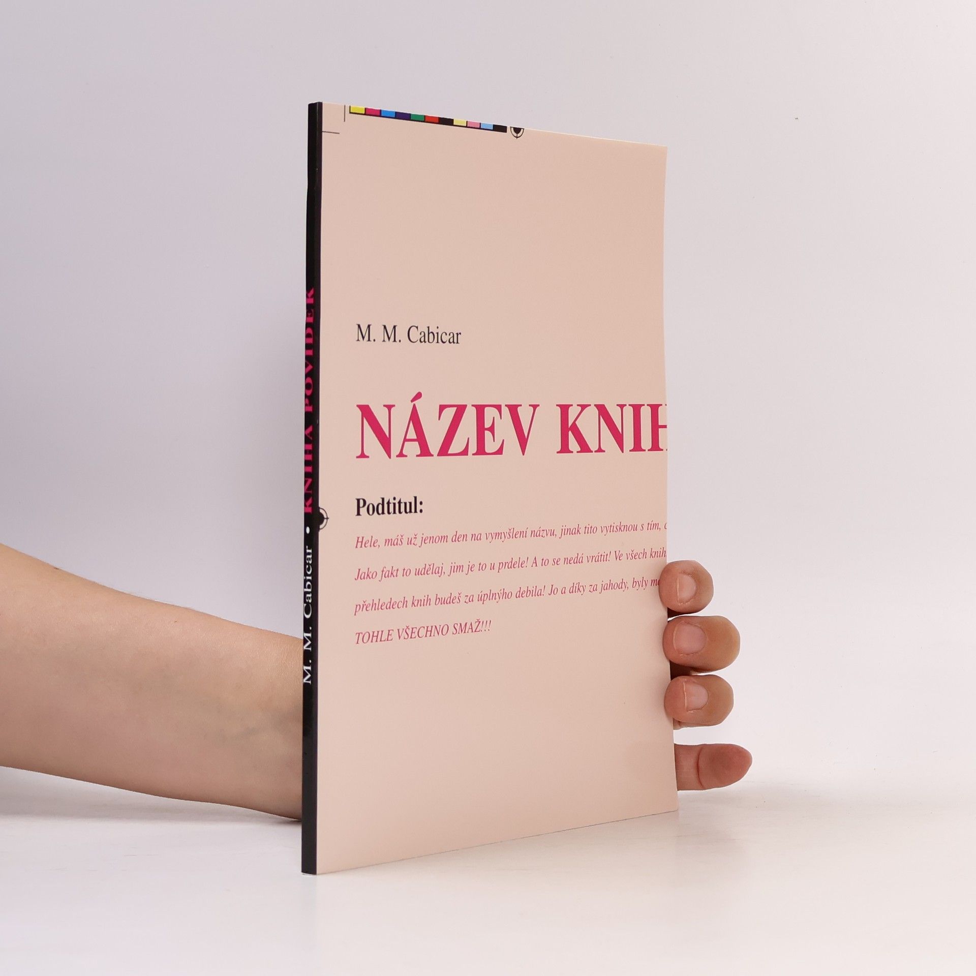 M. M. Cabicar Název knihy. Kniha povídek