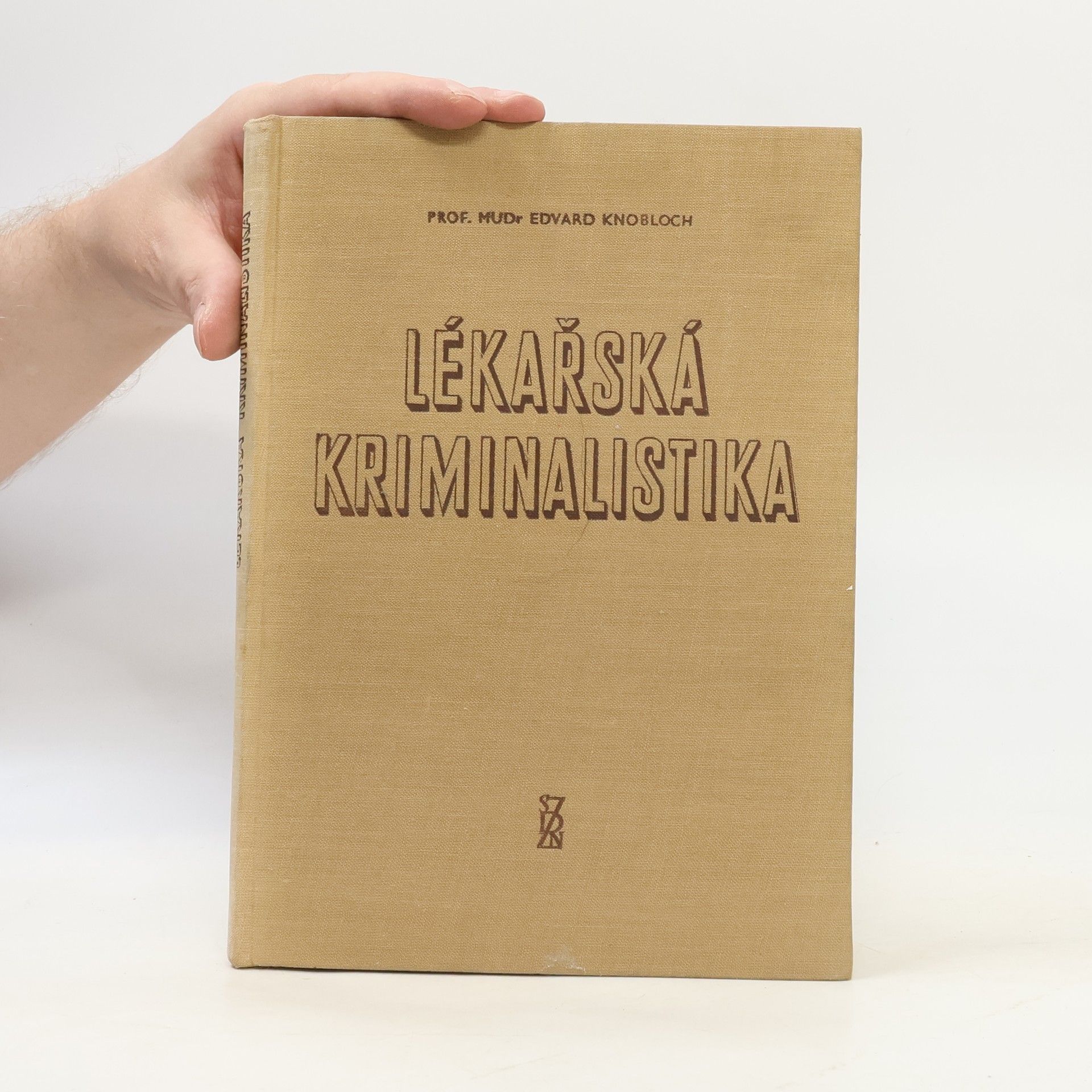 Knobloch Edvard Lékařská kriminalistika