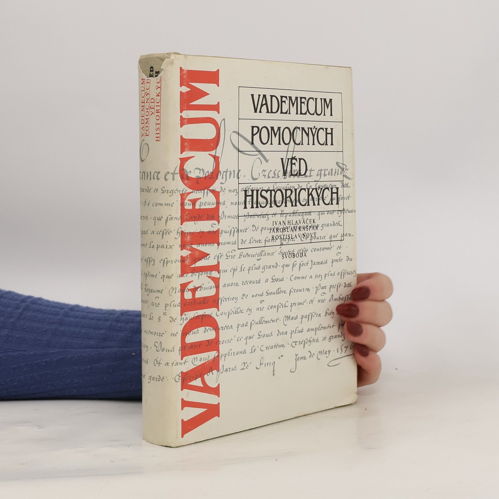Ivan Hlaváček Vademecum pomocných věd historických