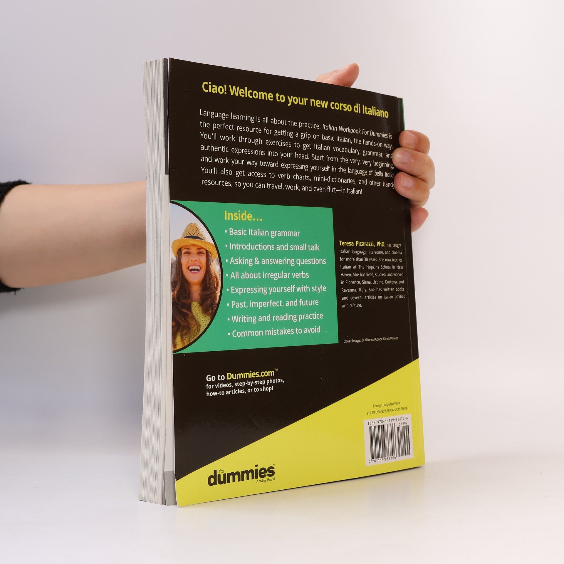 Teresa L. Picarazzi Italian Workbook For Dummies