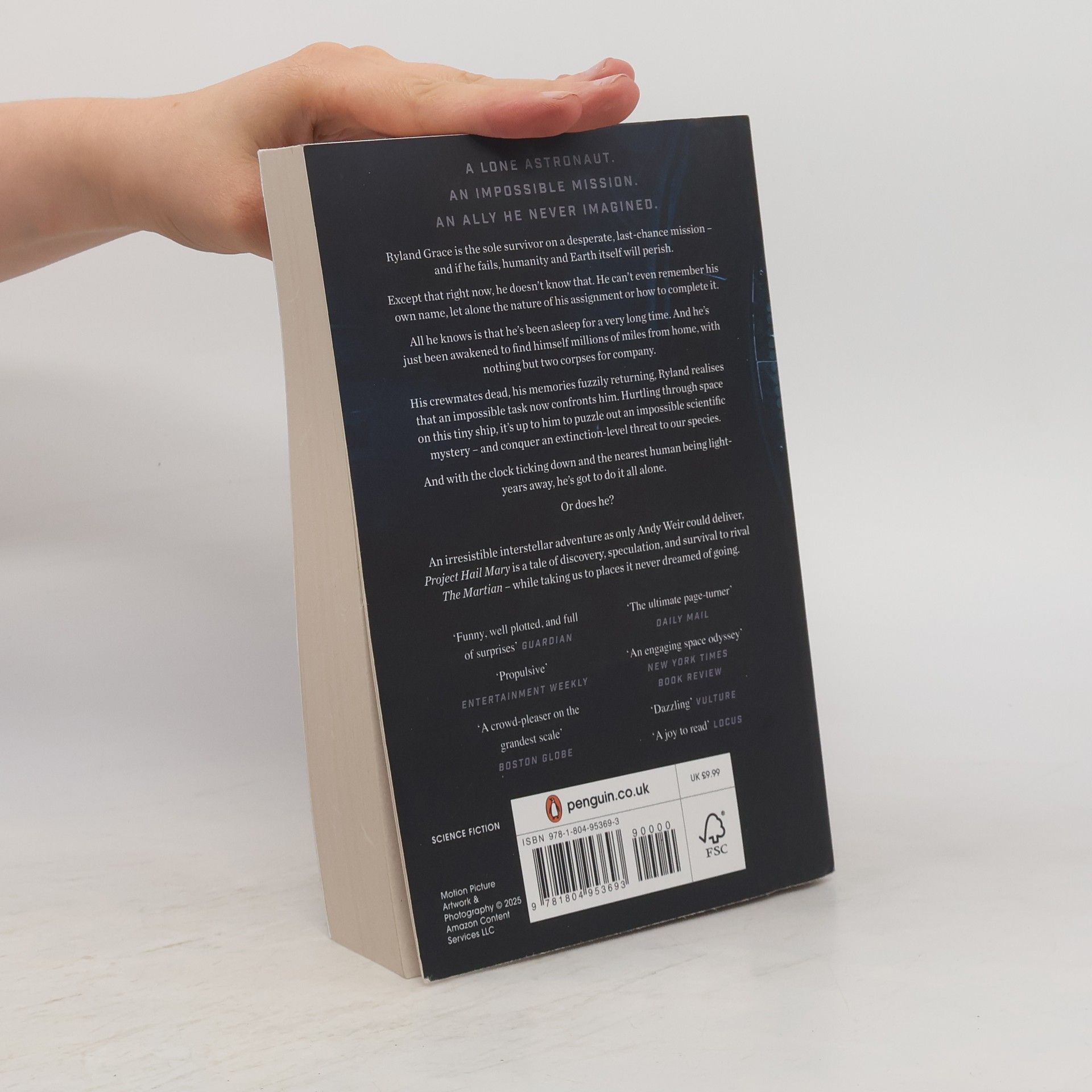 Andy Weir Project Hail Mary