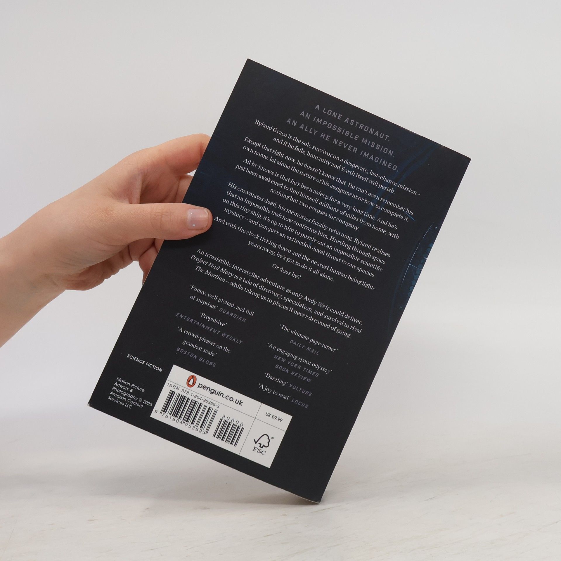Andy Weir Project Hail Mary