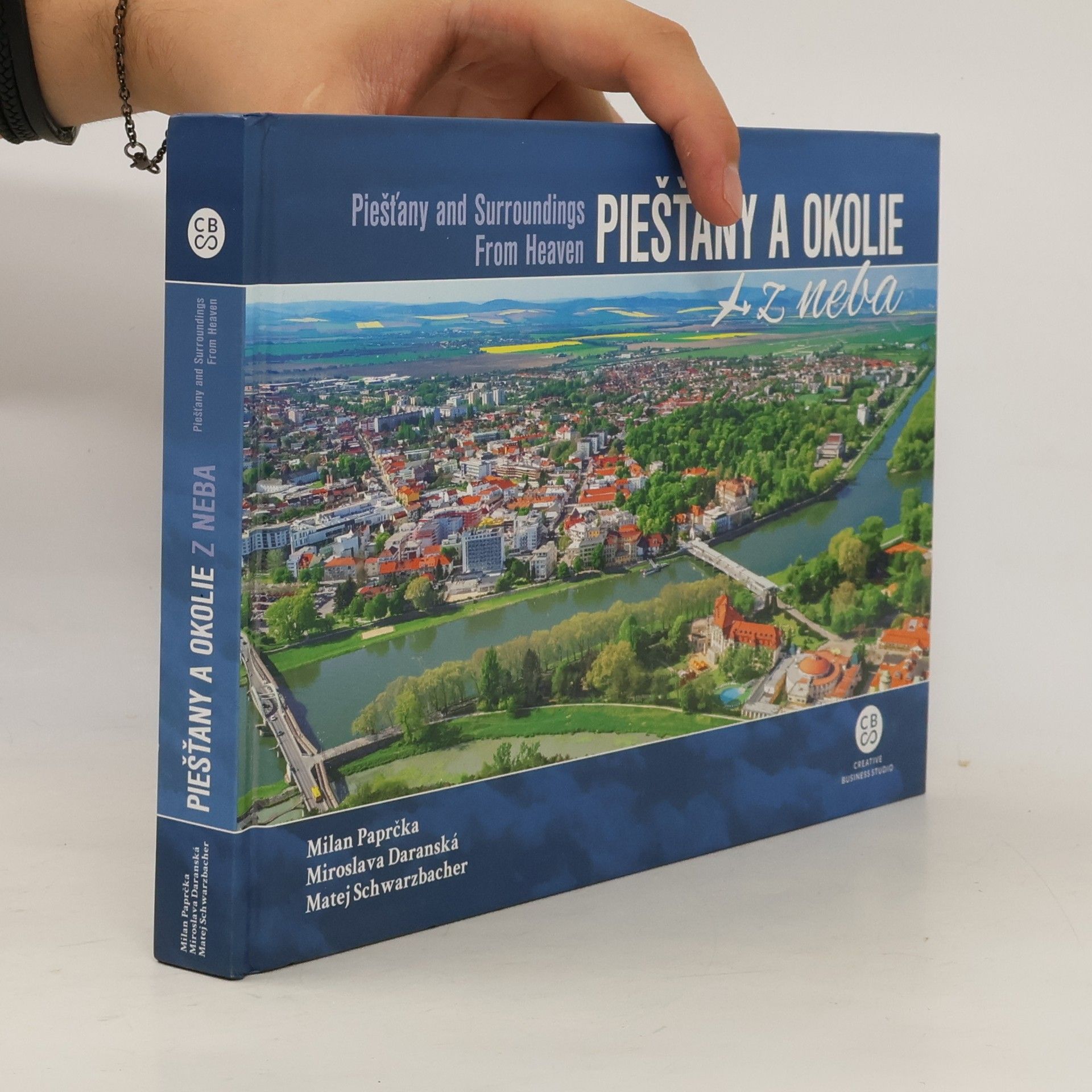 Piešťany a okolie z neba